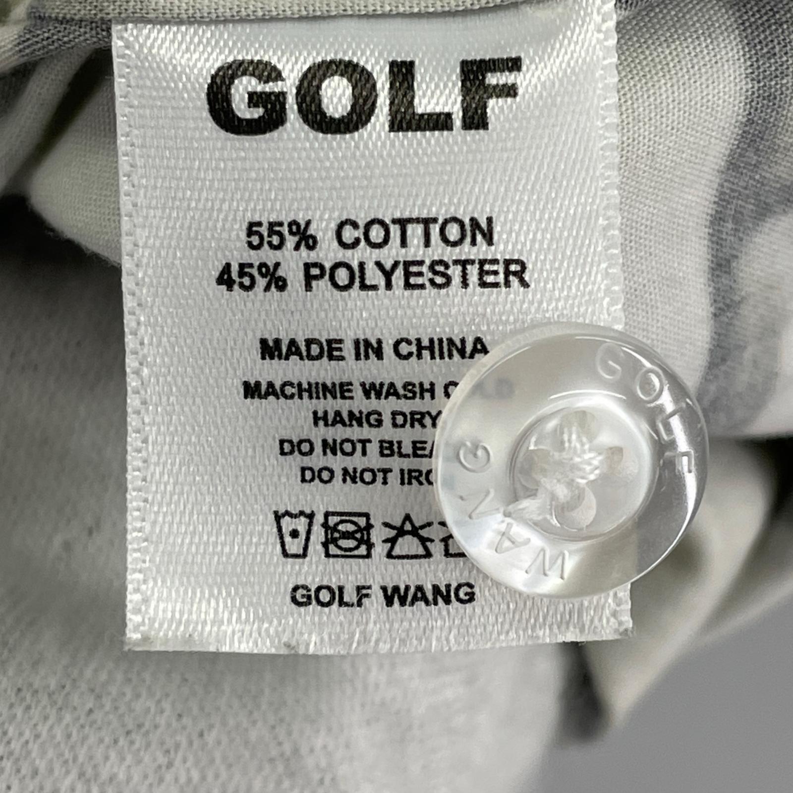 半袖シャツ GOLF WANG keyboard shirt キーボード転写プリントシャツ M M