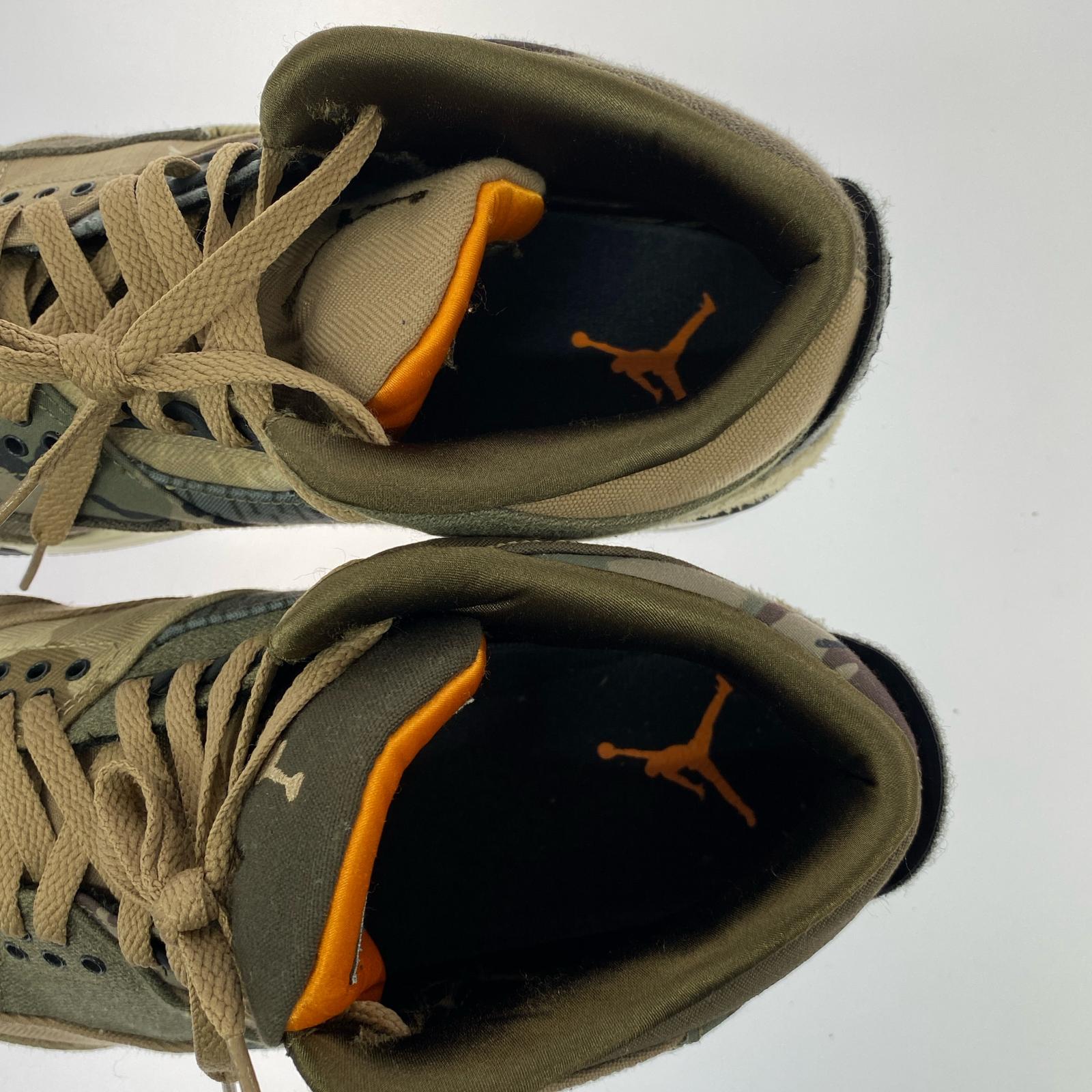スニーカー DO1830-200 Air Jordan 3 Retro Patchwork 26.5cm (US8 1/2 UK8 EU43) カーキ