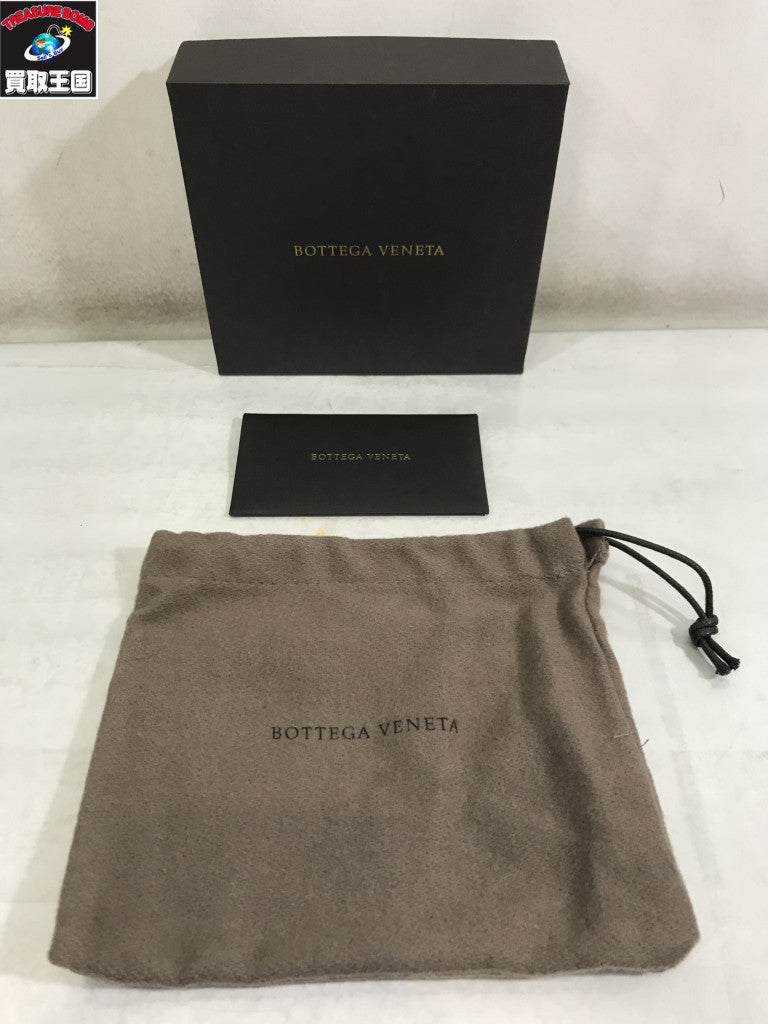 BOTTEGA VENETA マキシイントレチャート カセット 二つ折り財布 742698