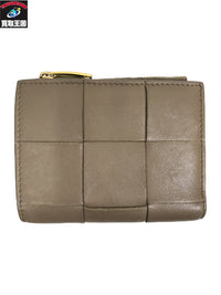 BOTTEGA VENETA マキシイントレチャート カセット 二つ折り財布 742698