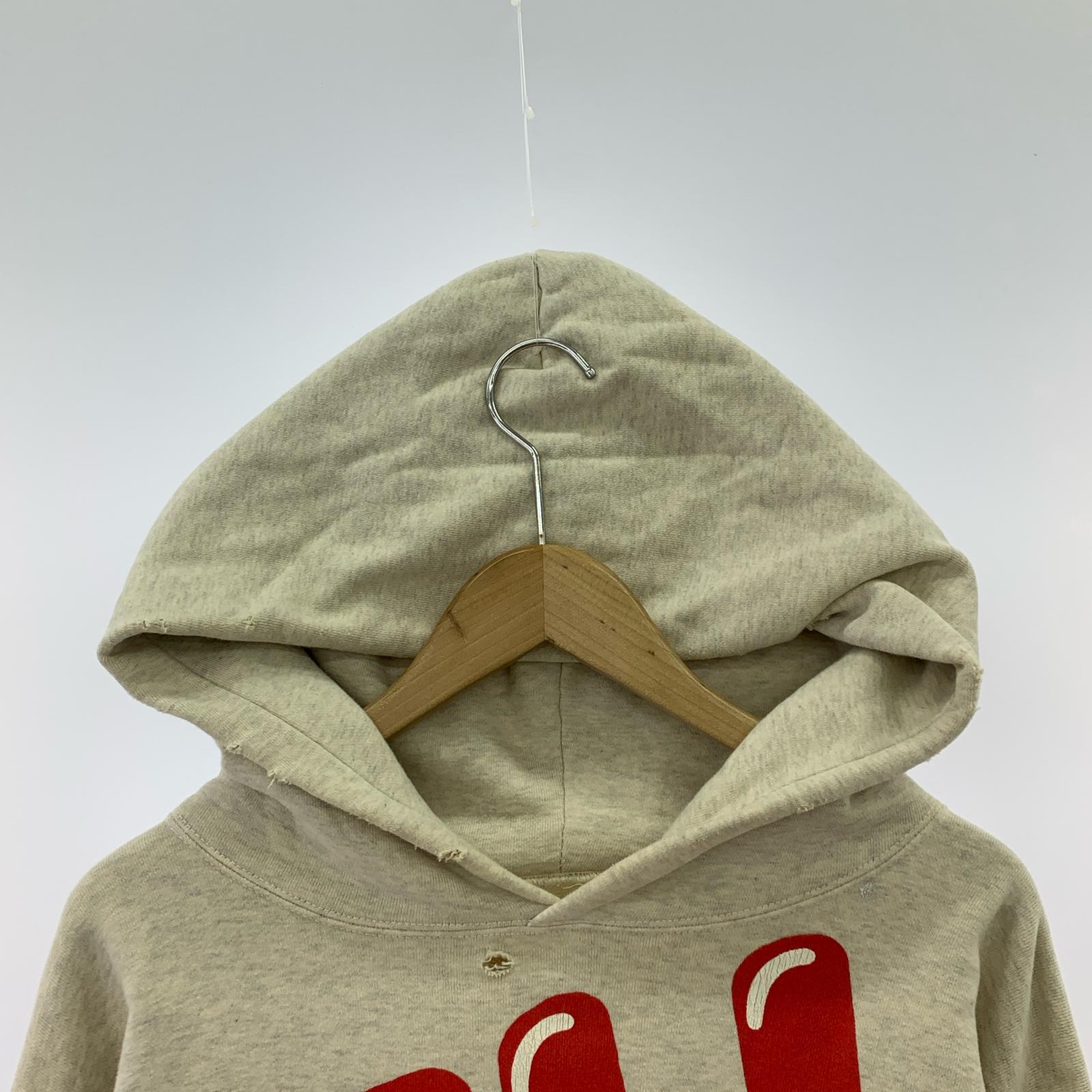 パーカー EU STM HOODIE/ダメージ加工/オートミールカラー