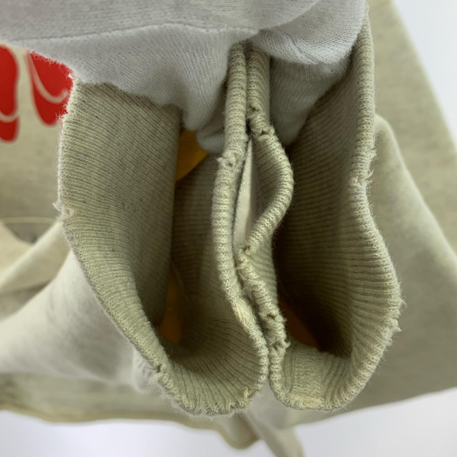 パーカー EU STM HOODIE/ダメージ加工/オートミールカラー
