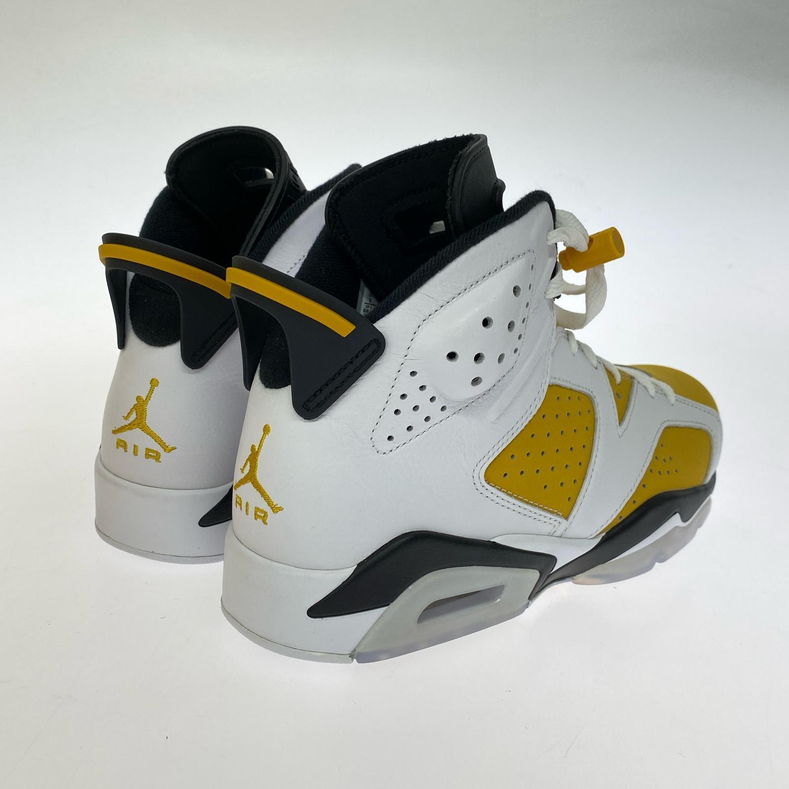 スニーカー AIR JORDAN6 RETORO 黄白 27.0cm 27cm (US9 UK8 1/2 EU44)