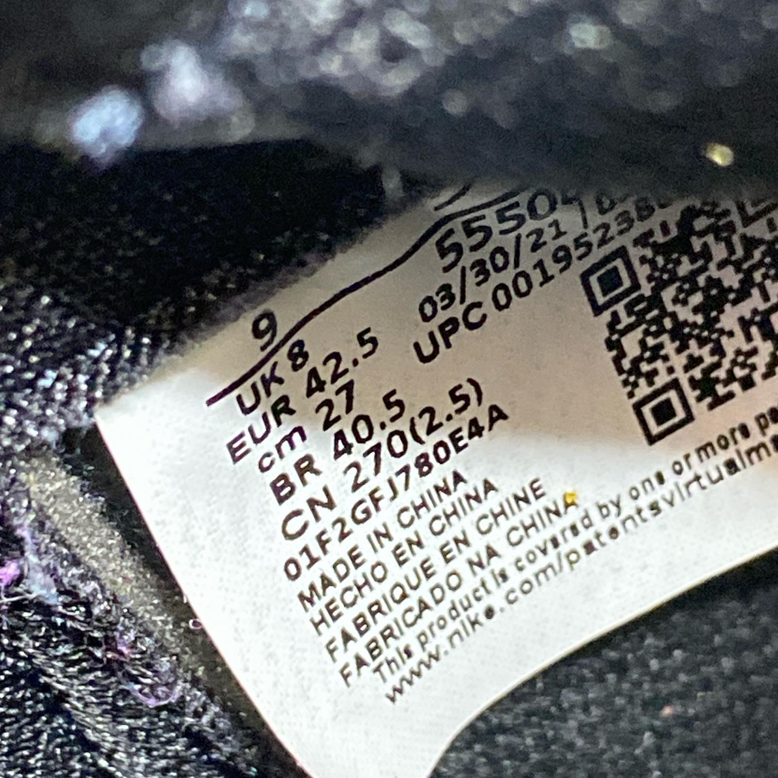 スニーカー AIR JORDAN 1 RETRO HIGH OG 青黒 27.0cm 27cm (US9 UK8 1/2 EU44)