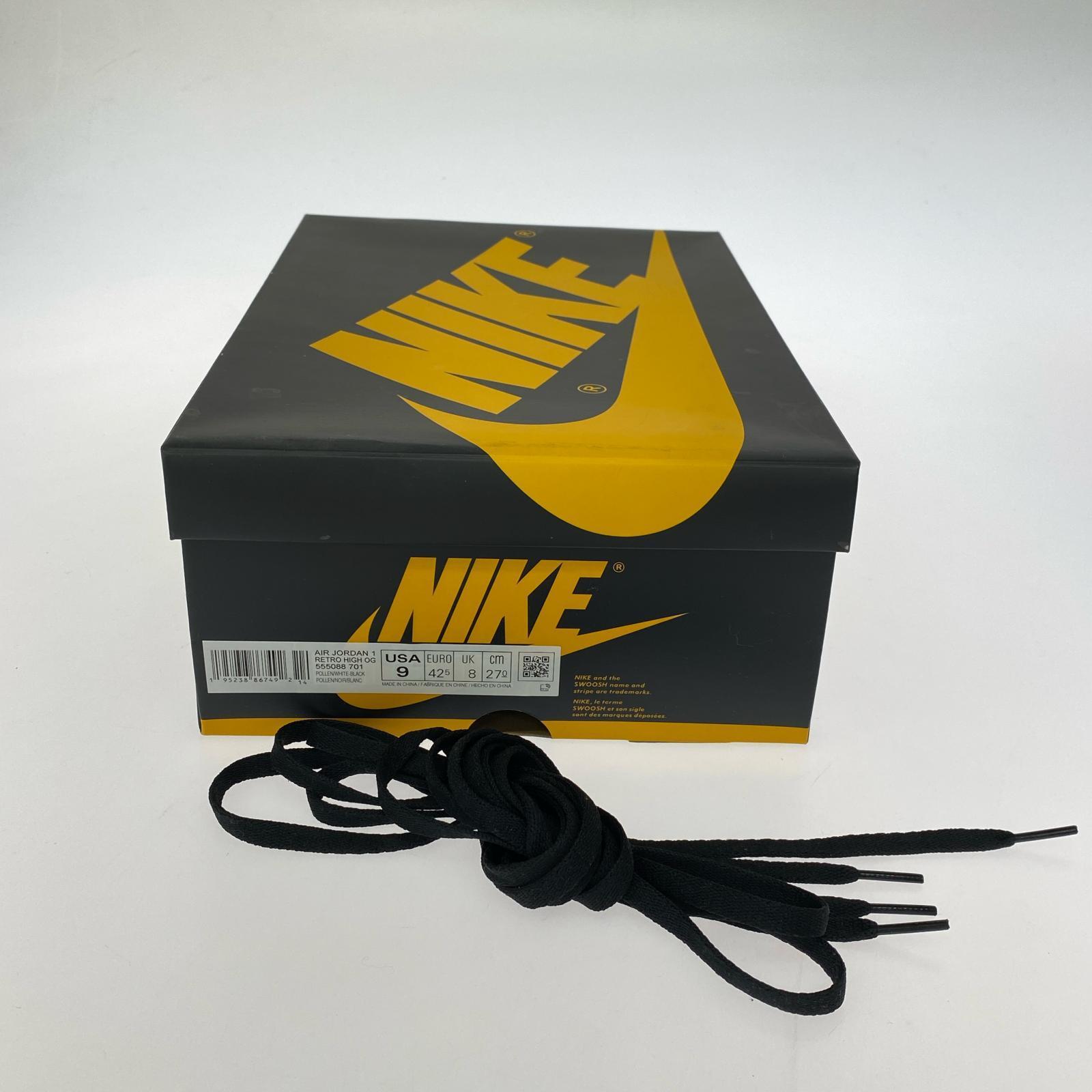 スニーカー AIR JORDAN 1 RETRO HIGH OG 青黒 27.0cm 27cm (US9 UK8 1/2 EU44)