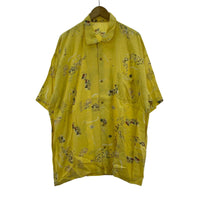 半袖シャツ Porter Classic ALOHA SHIRT FRENCH FILM アロハシャツ L イエロー L イエロー