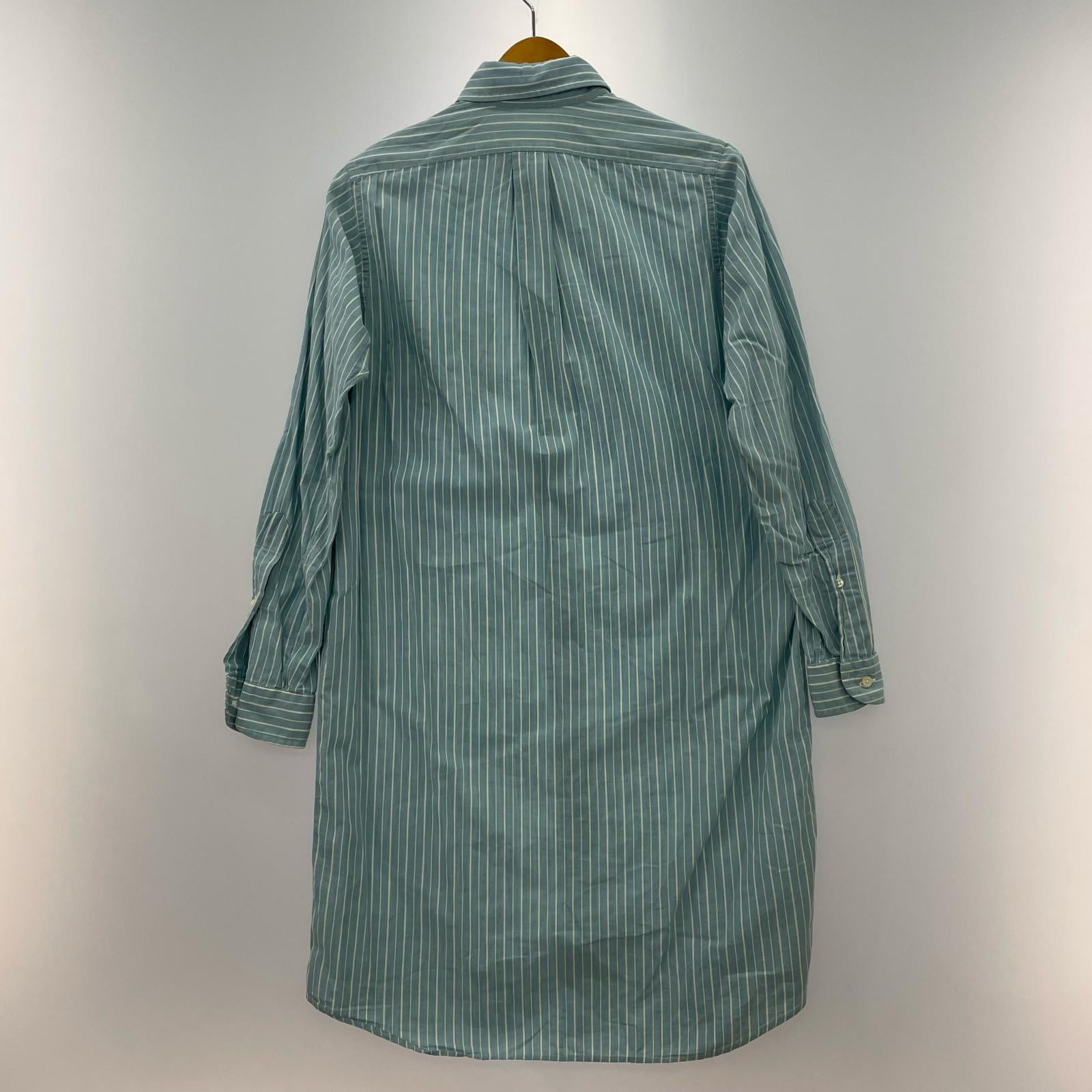 ワンピース INDIVIDUALIZED SHIRTS 長袖ワンピース ブルー