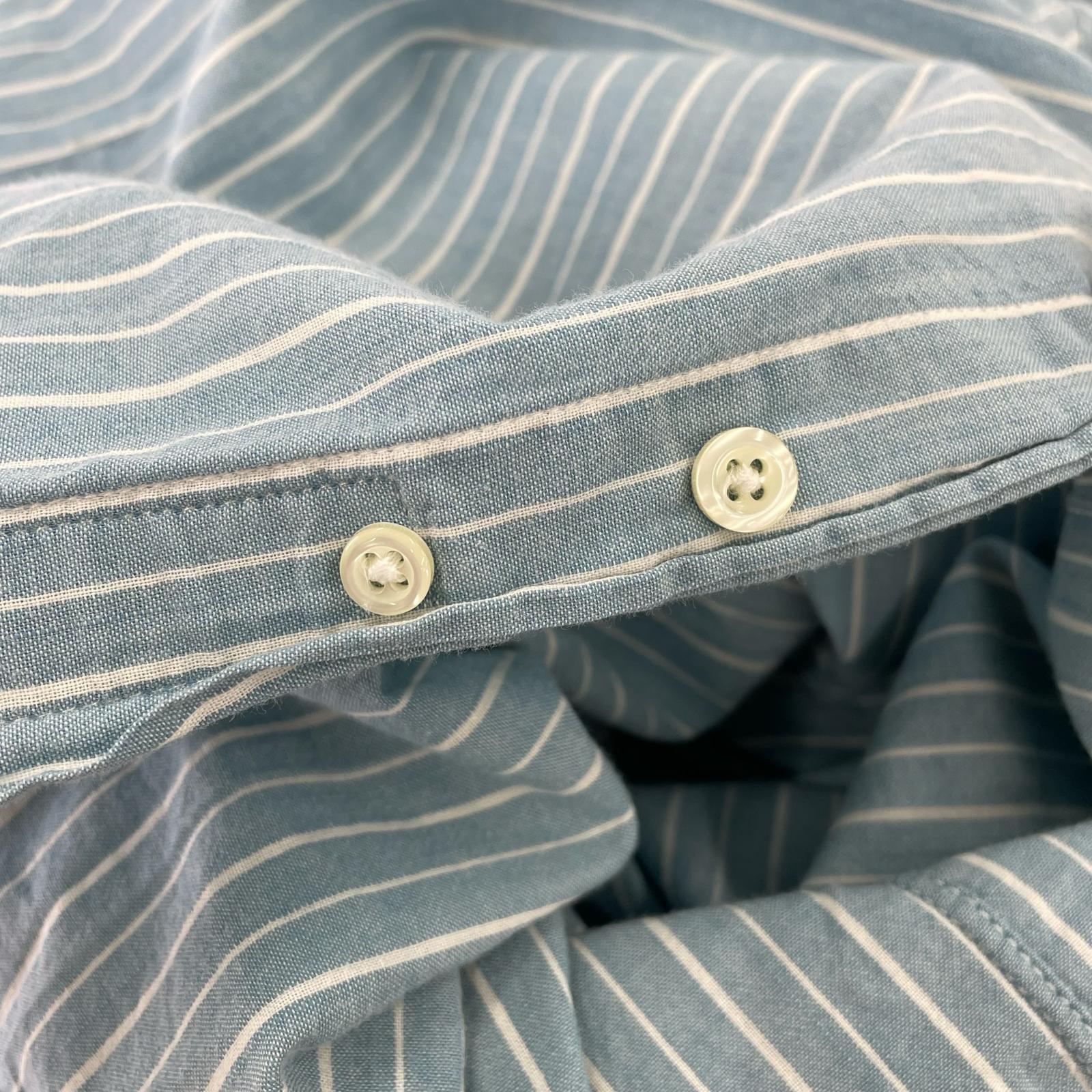 ワンピース INDIVIDUALIZED SHIRTS 長袖ワンピース ブルー