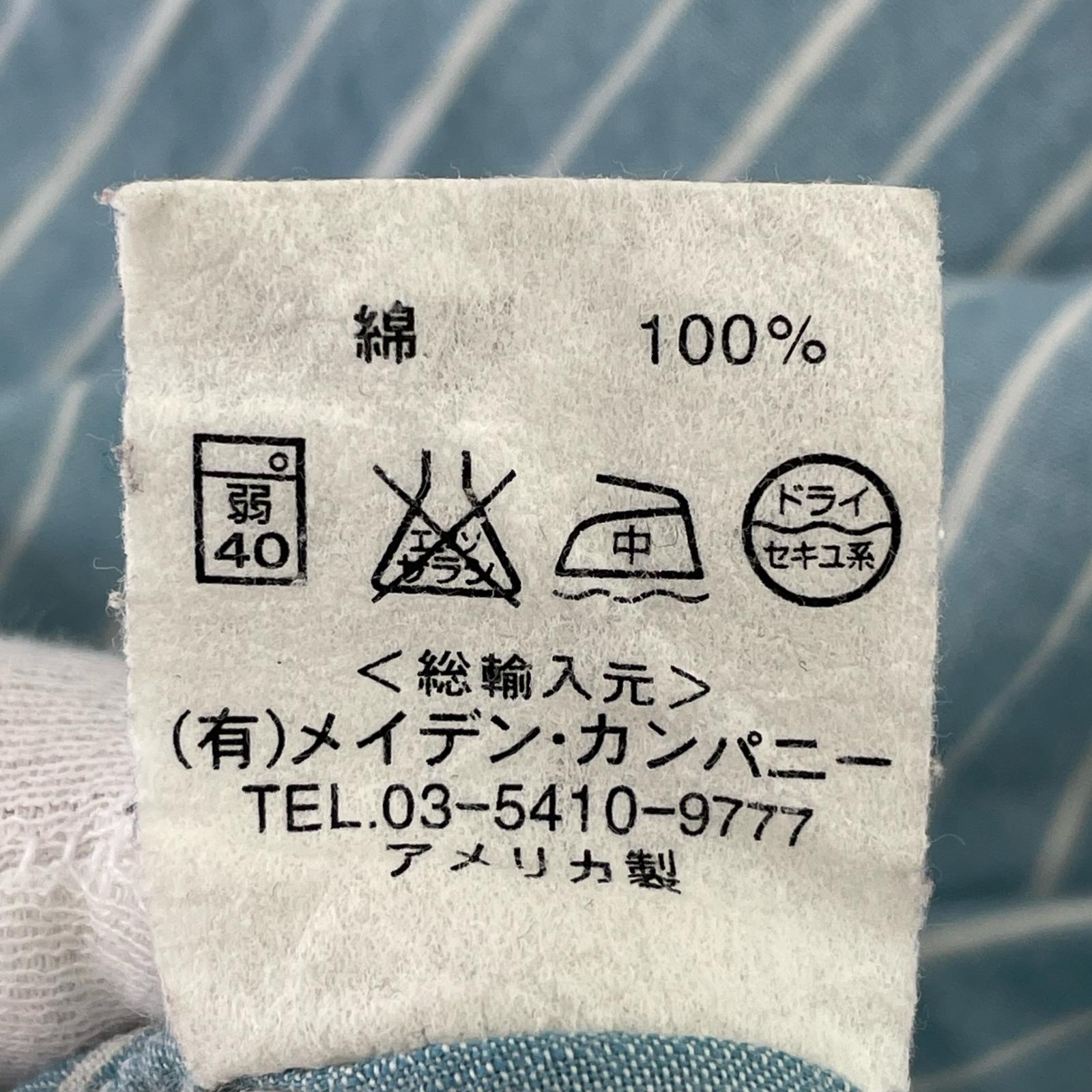 ワンピース INDIVIDUALIZED SHIRTS 長袖ワンピース ブルー