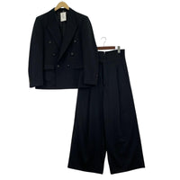 ジャケット GROSGRAIN ダブルブレスト セットアップ デザイン スーツ 2/1 ブラック 2 ブラック