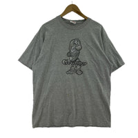 半袖Tシャツ Disney 立体プリントTEE L グレー