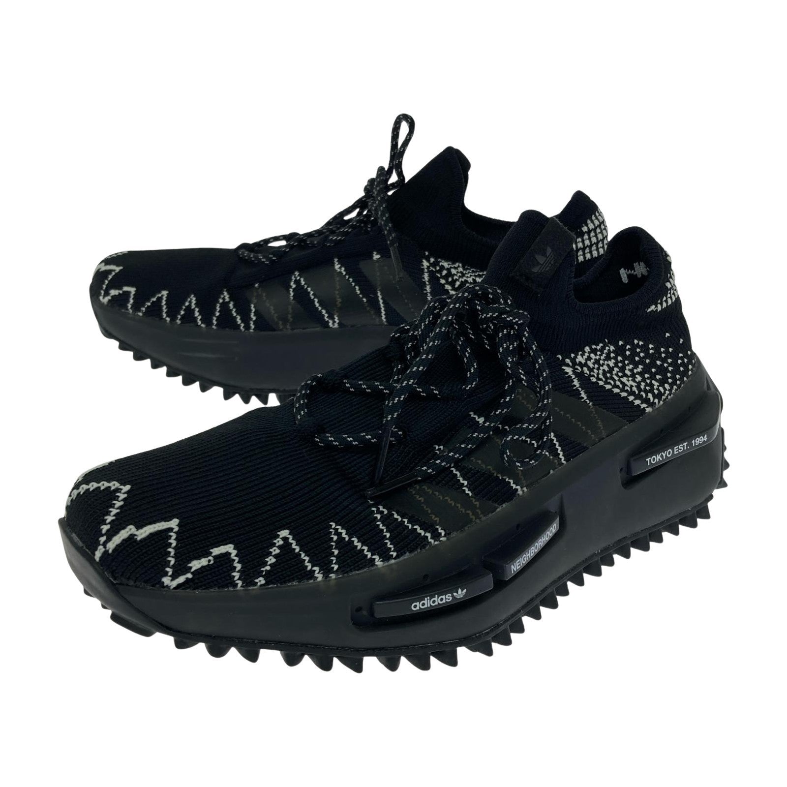 スニーカー adidas NEIGHBORHOOD NMD S1 Knit (26.5) 26.5cm (US8 1/2 UK8 EU43) ブラック
