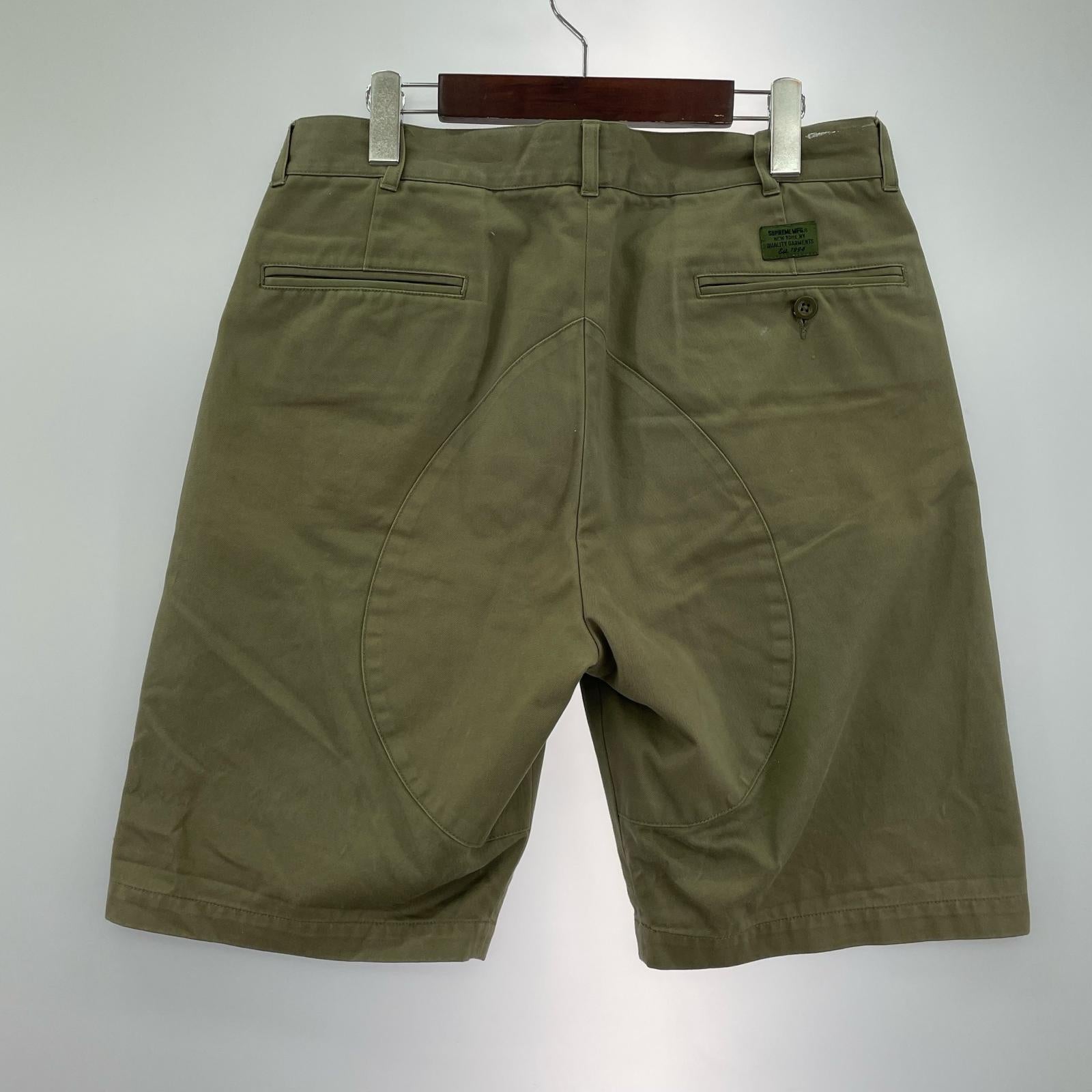 ショートパンツ チノショーツ 32 カーキ