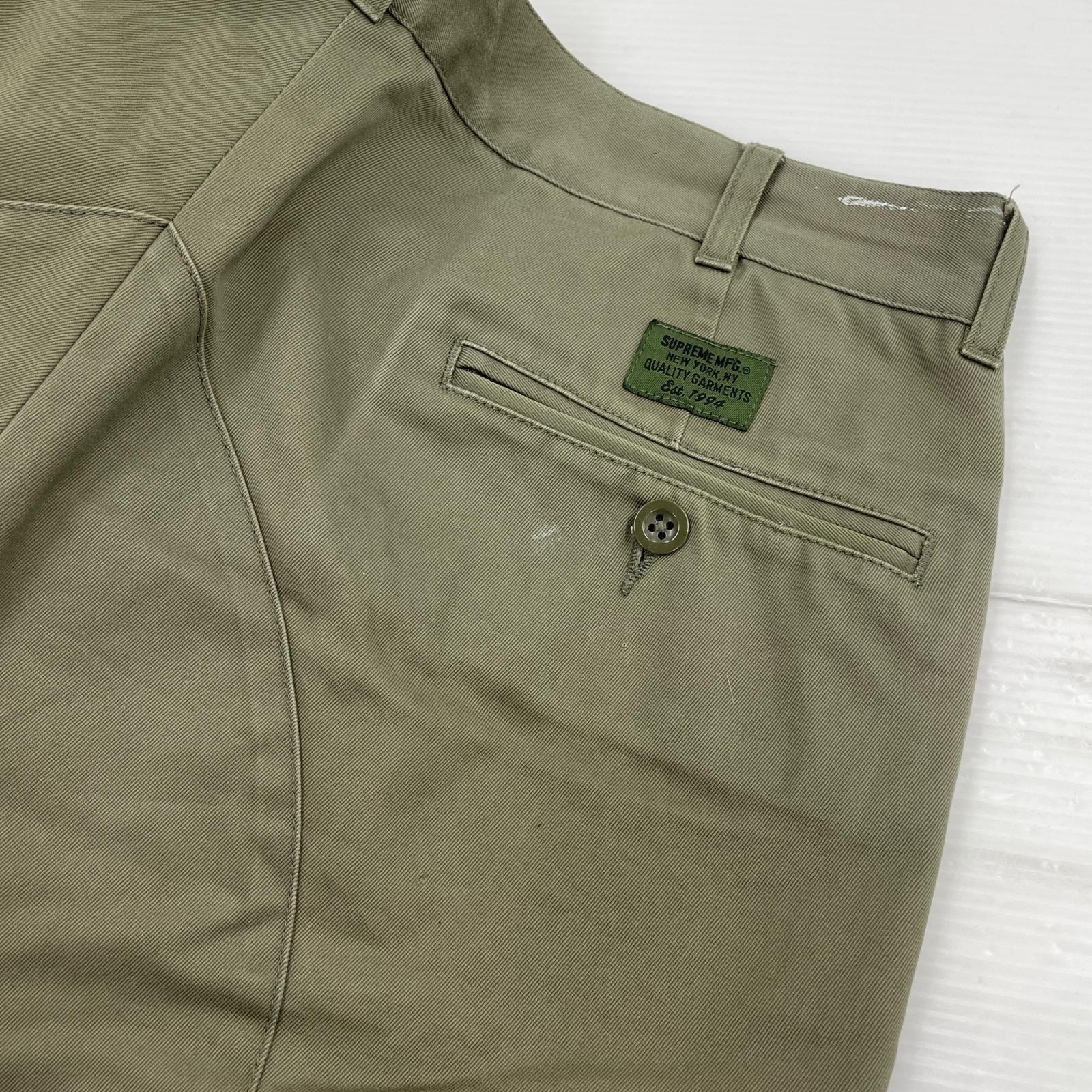 ショートパンツ チノショーツ 32 カーキ