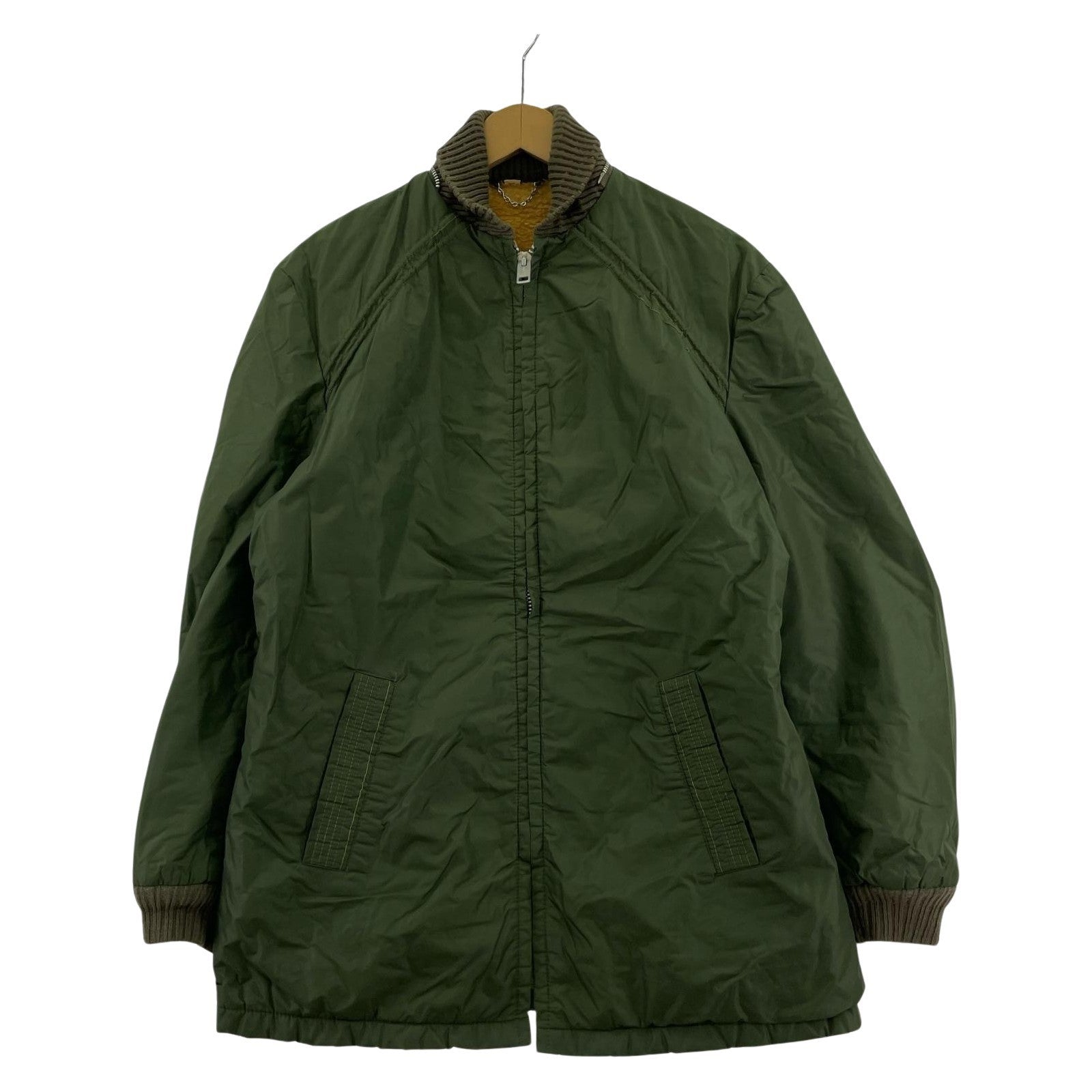 ジャケット USA製 カーキ 40 40 ベージュ