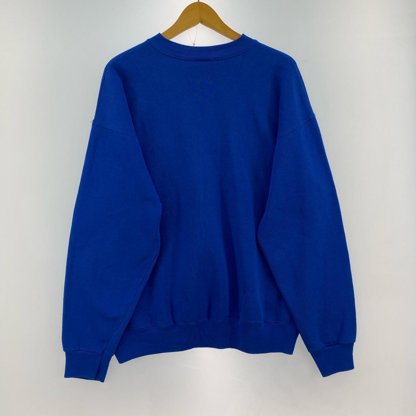 スウェット TULTEX USA製 ブルー L L ブルー