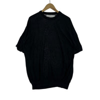 半袖Tシャツ walenode silk Sheer knit T-shirts 2 ブラック ブラック