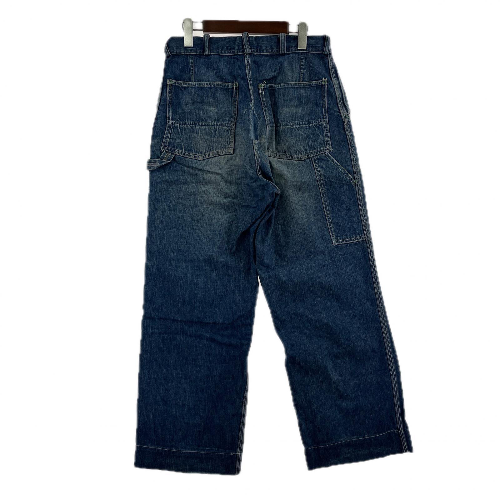 デニムパンツ 50-60s デニムペインターパンツ GRIPPERジップ 実寸30