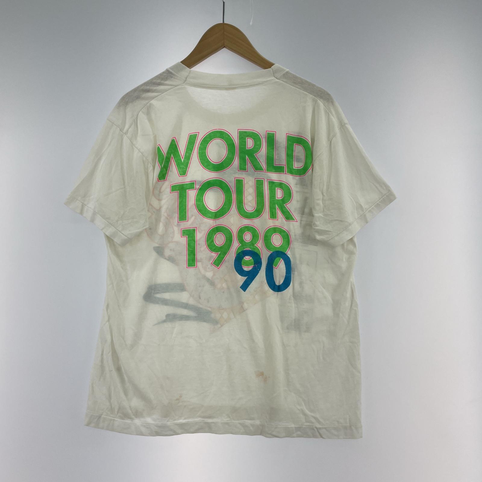 半袖Tシャツ 80s CHICAGO ワールドツアー 白 ホワイト