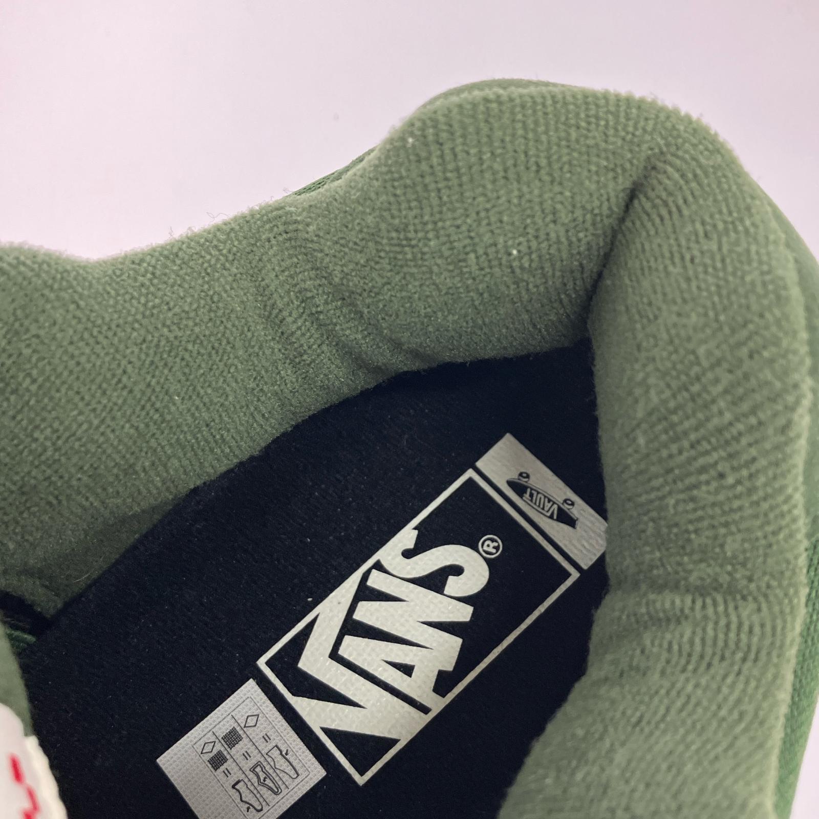 スニーカー VANS ROWLEY XLT LX 26cm (US8 UK7 1/2 EU42) グリーン
