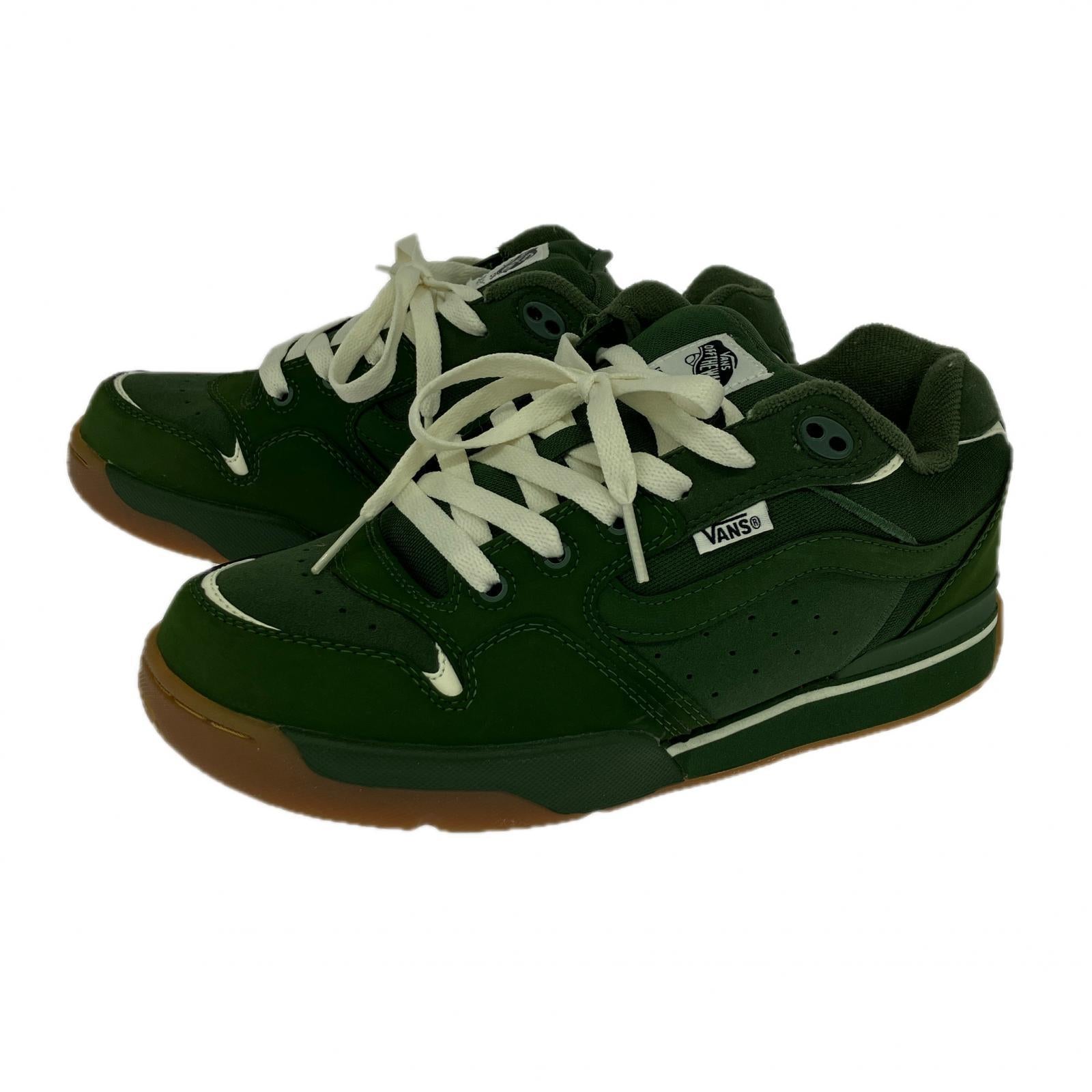 スニーカー VANS ROWLEY XLT LX 26cm (US8 UK7 1/2 EU42) グリーン