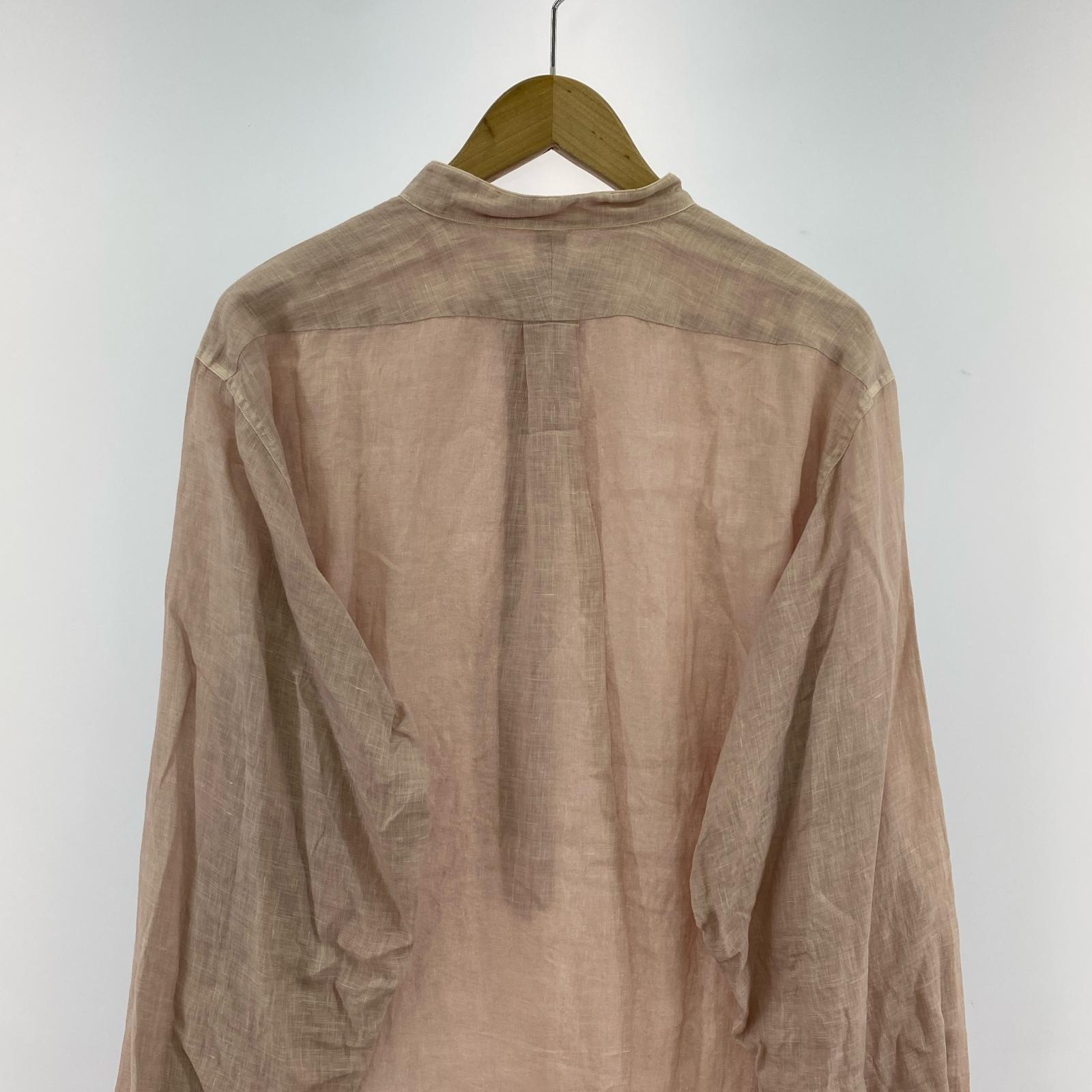 長袖シャツ MAATEE&SONS 25SS ドS LINEN PULLOVER リネンシャツ
