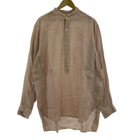 長袖シャツ MAATEE&SONS 25SS ドS LINEN PULLOVER リネンシャツ