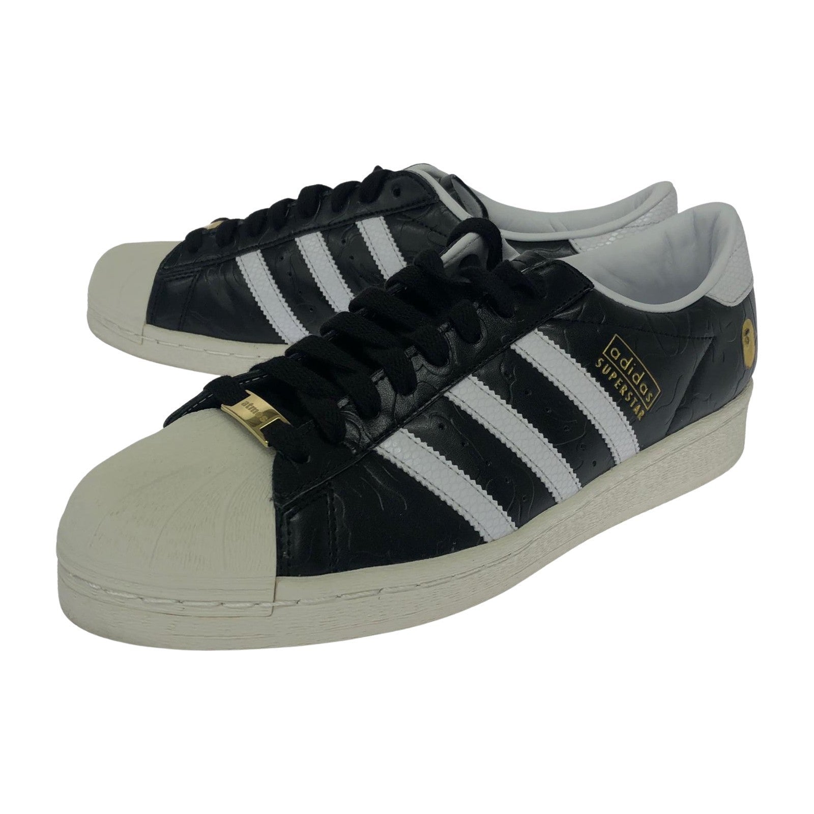 スニーカー ×BAPE superstar 28cm (US10 UK9 1/2 EU46) ブラック