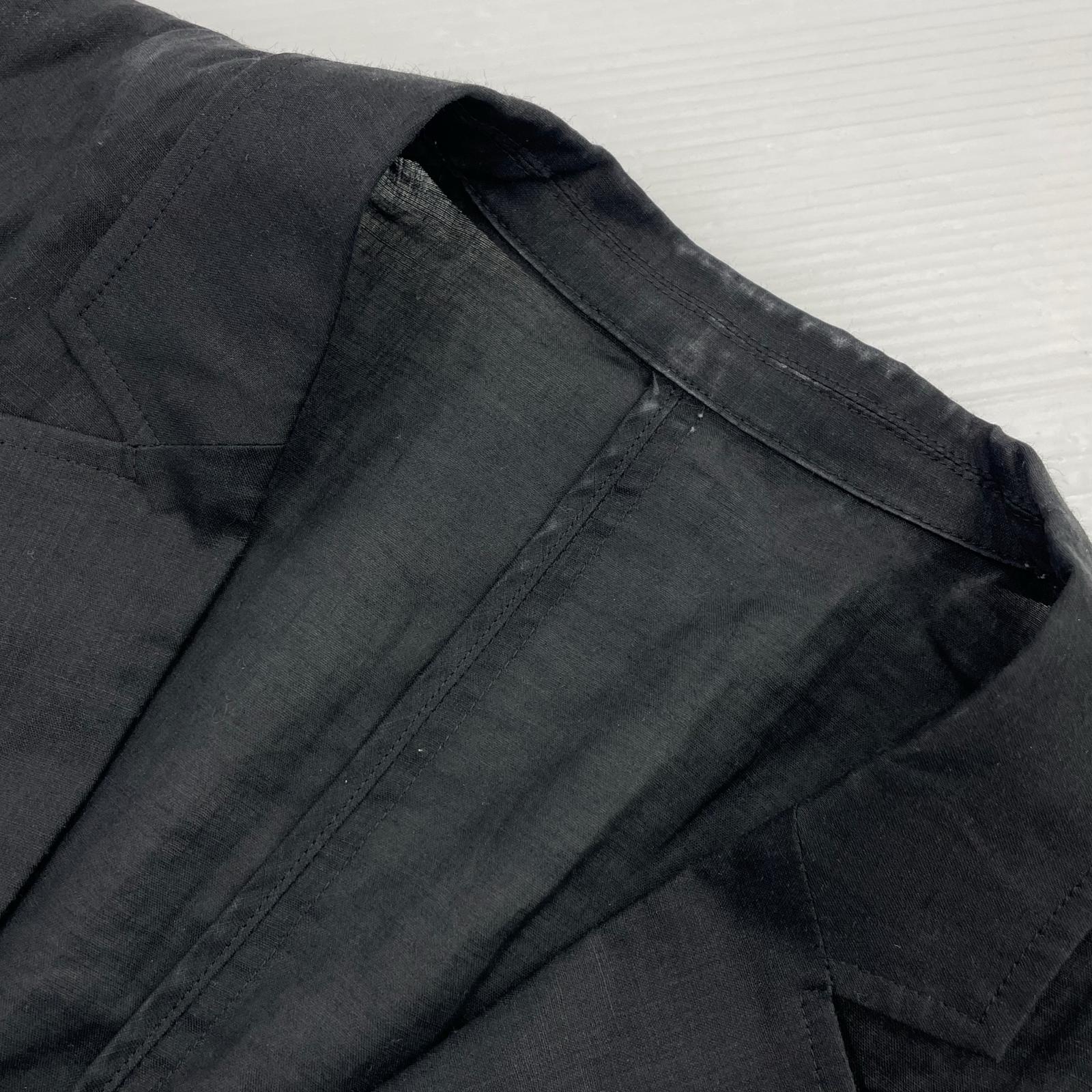 ジャケット Spick&Span Noble ラミーシアージャケット 25-010-240-5020-2-0 黒 (38) 38 ブラック