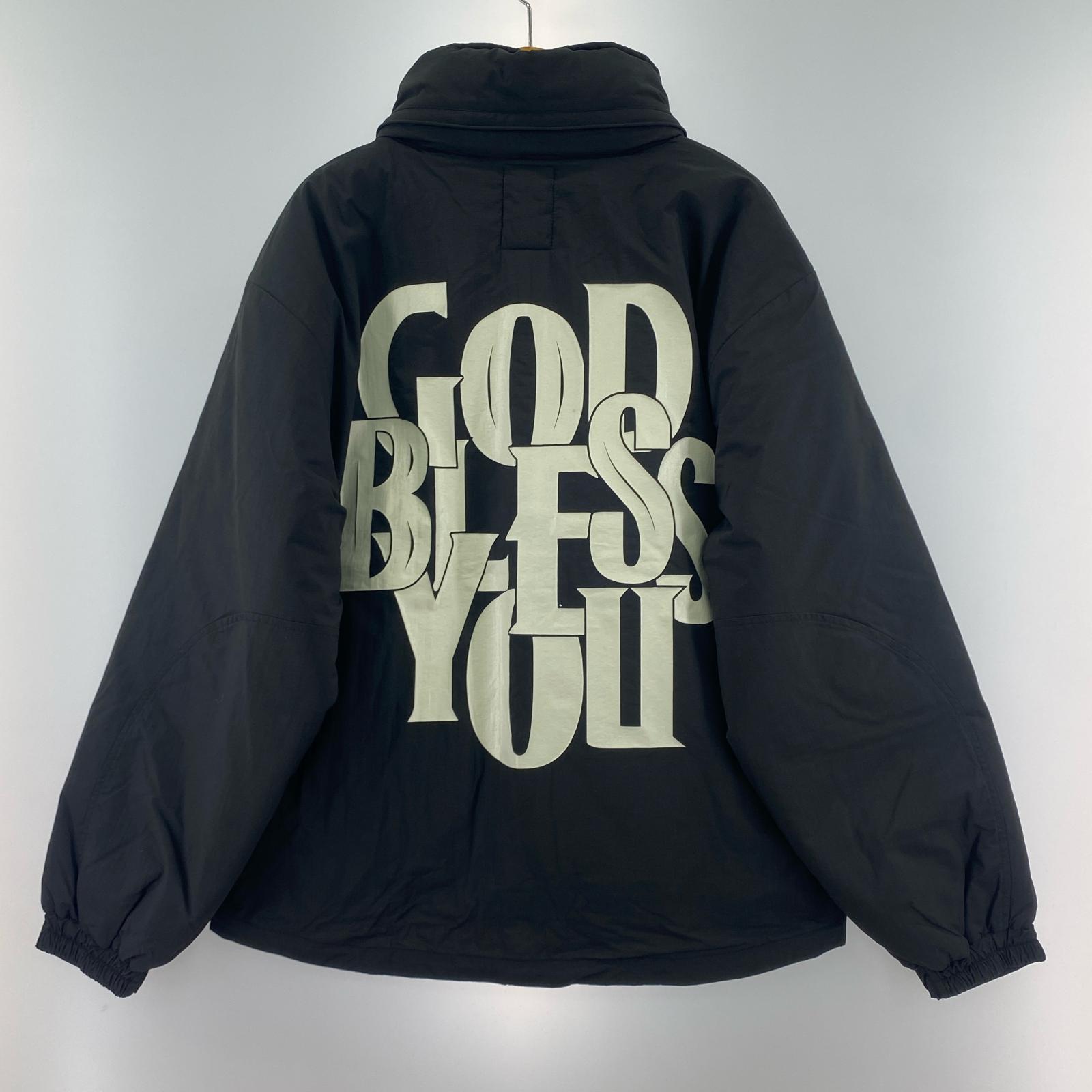 ダウンジャケット GOD BLESS YOU L 黒 L ブラック