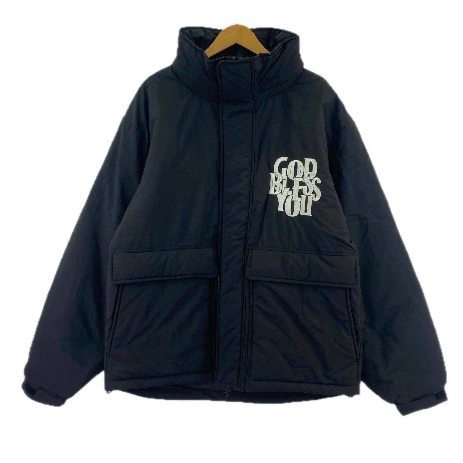 ダウンジャケット GOD BLESS YOU L 黒 L ブラック