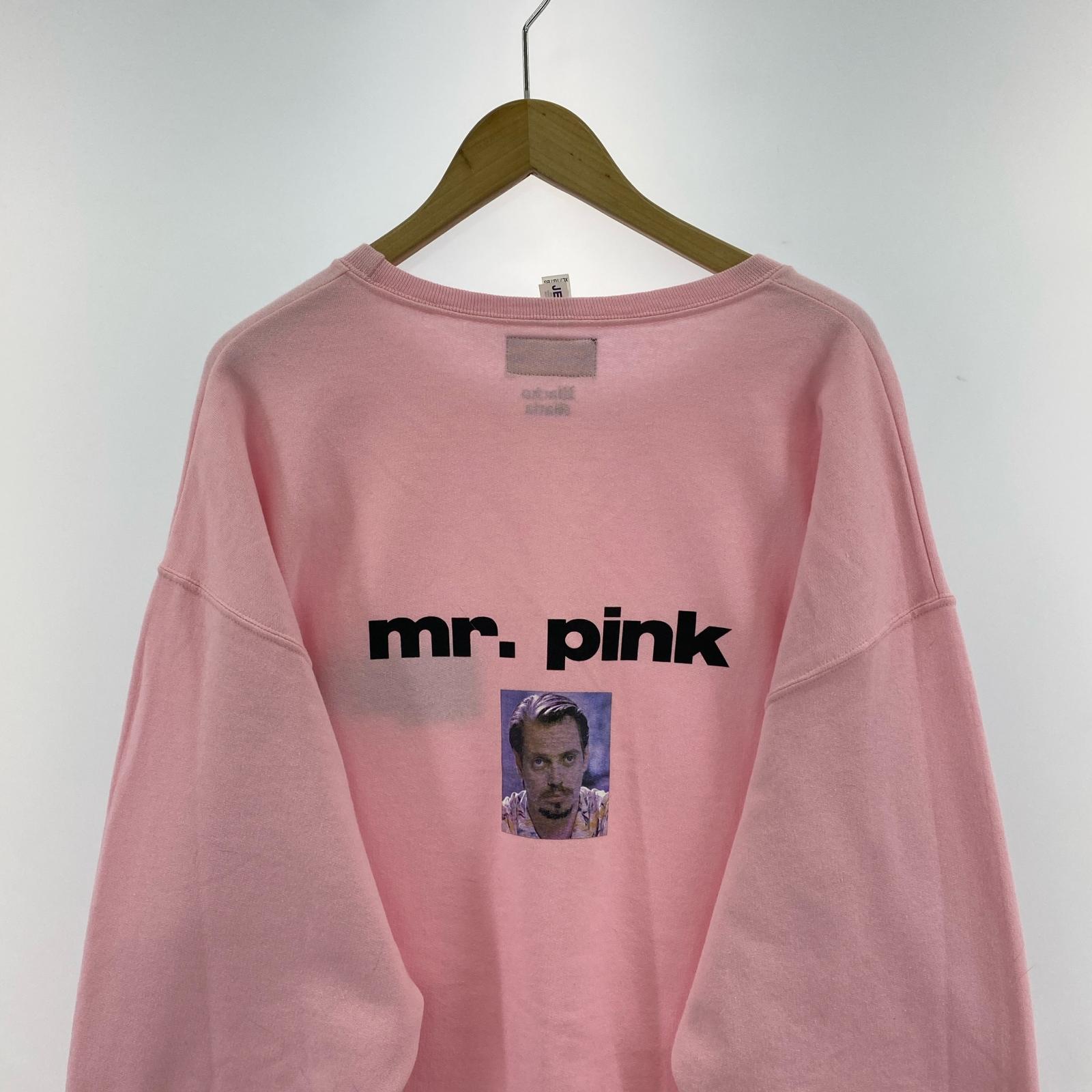 スウェット WACKO MARIA×RESER VOIR DOGS CREW NECK SWEAT SHIRT XL ピンク ピンク