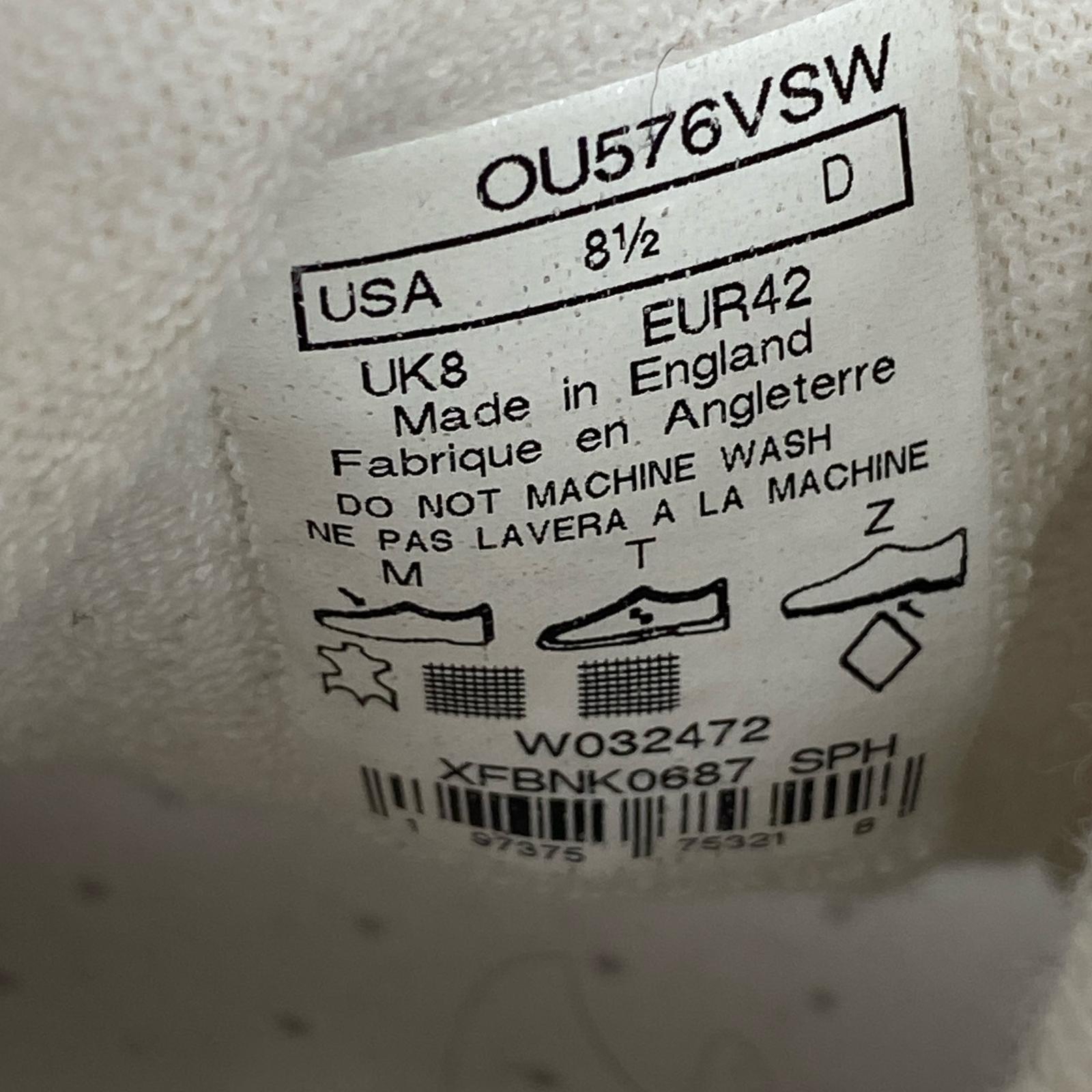 スニーカー OU576VSW OFF WHITE VINTAGE SPORT 27.0 26.5cm (US8 1/2 UK8 EU43)
