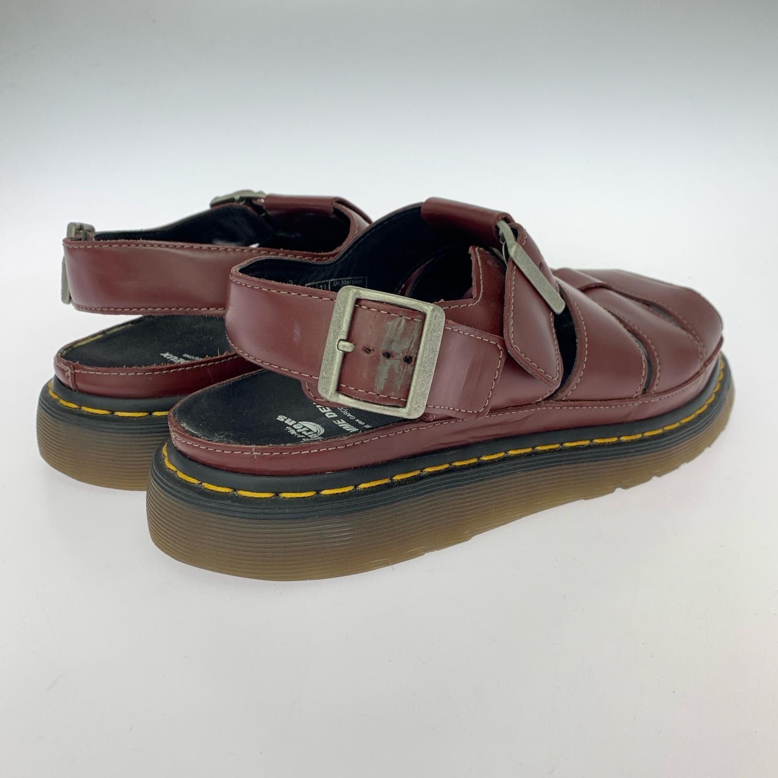 サンダル COMME des GARCONS 10 ワインレッド