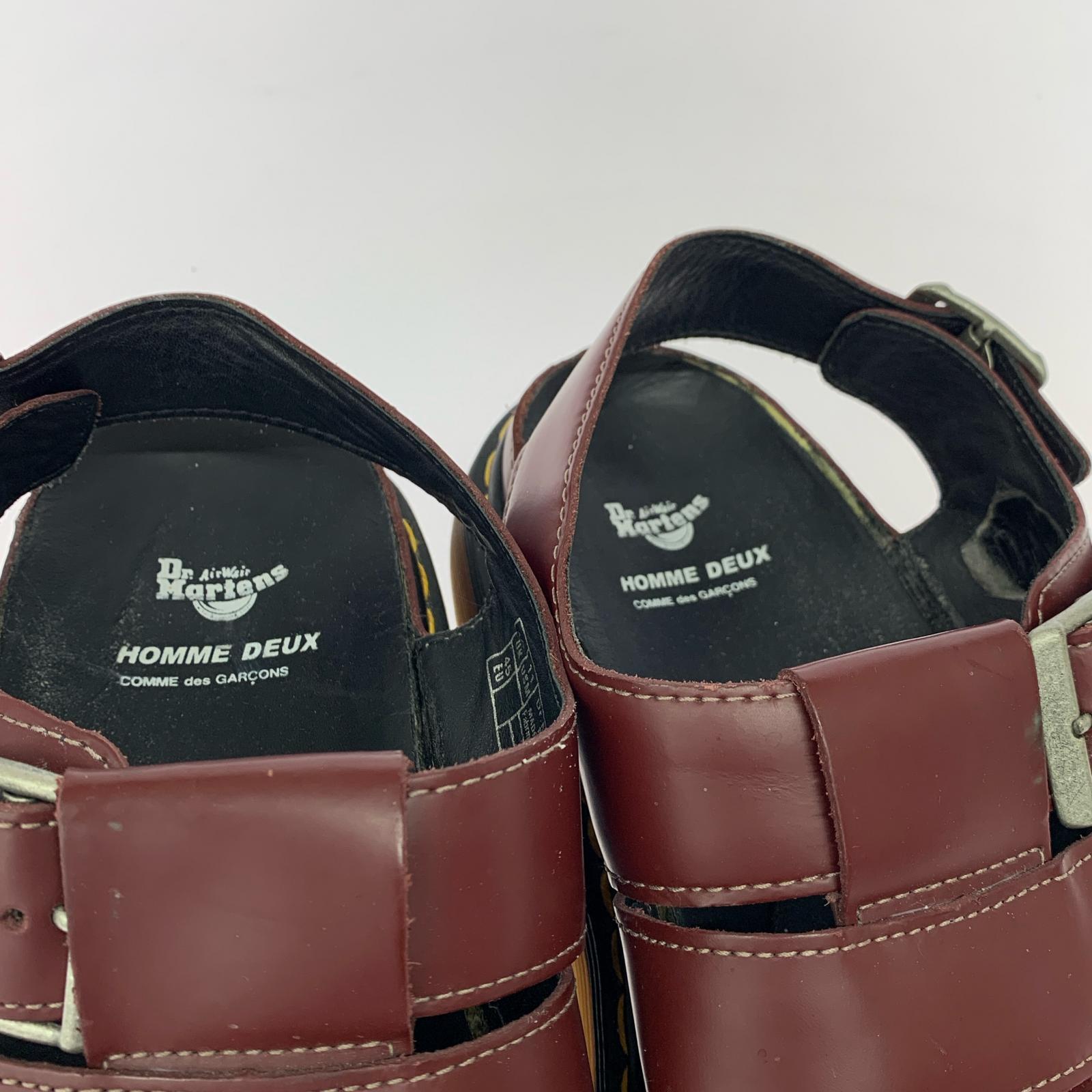 サンダル COMME des GARCONS 10 ワインレッド
