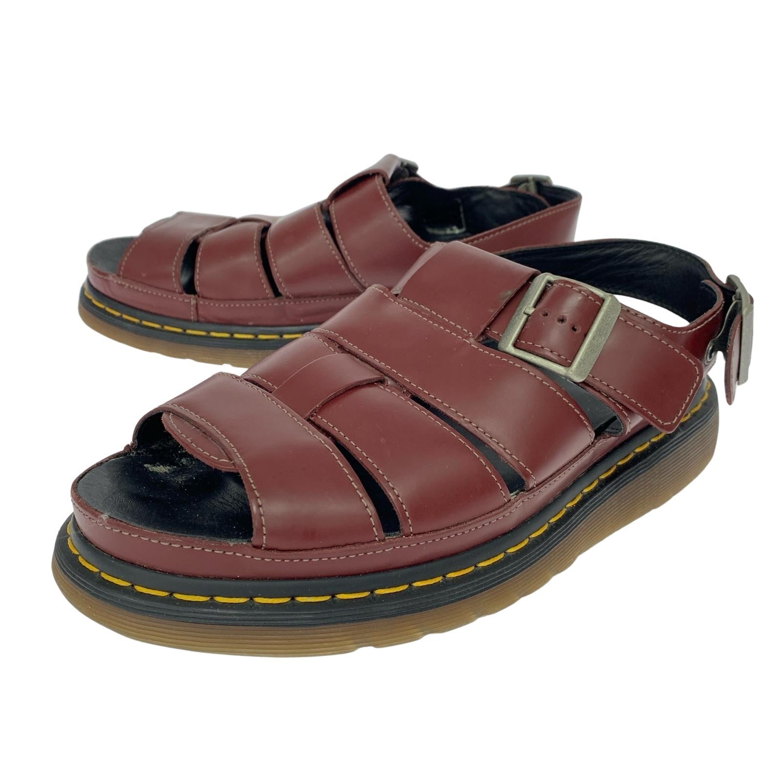 サンダル COMME des GARCONS 10 ワインレッド