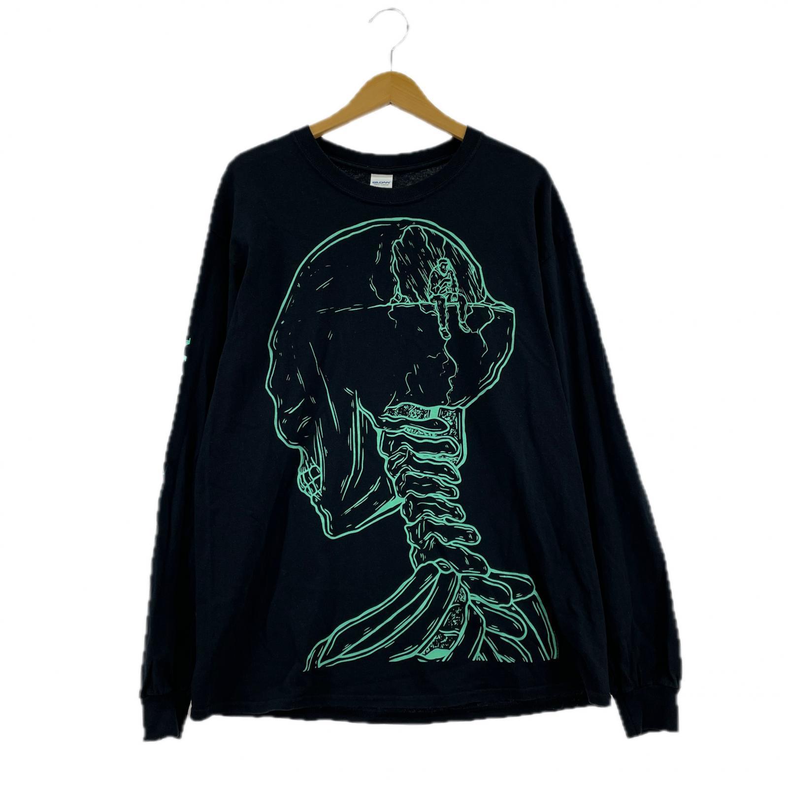長袖Tシャツ Machine Gun Kelly Tour TEE L L ブラック