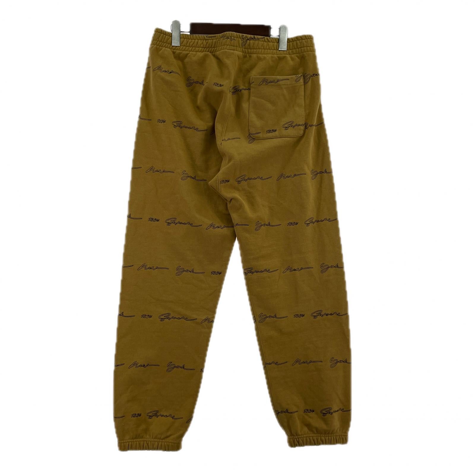 パンツ 22SS Script stripe pants M ブラウン