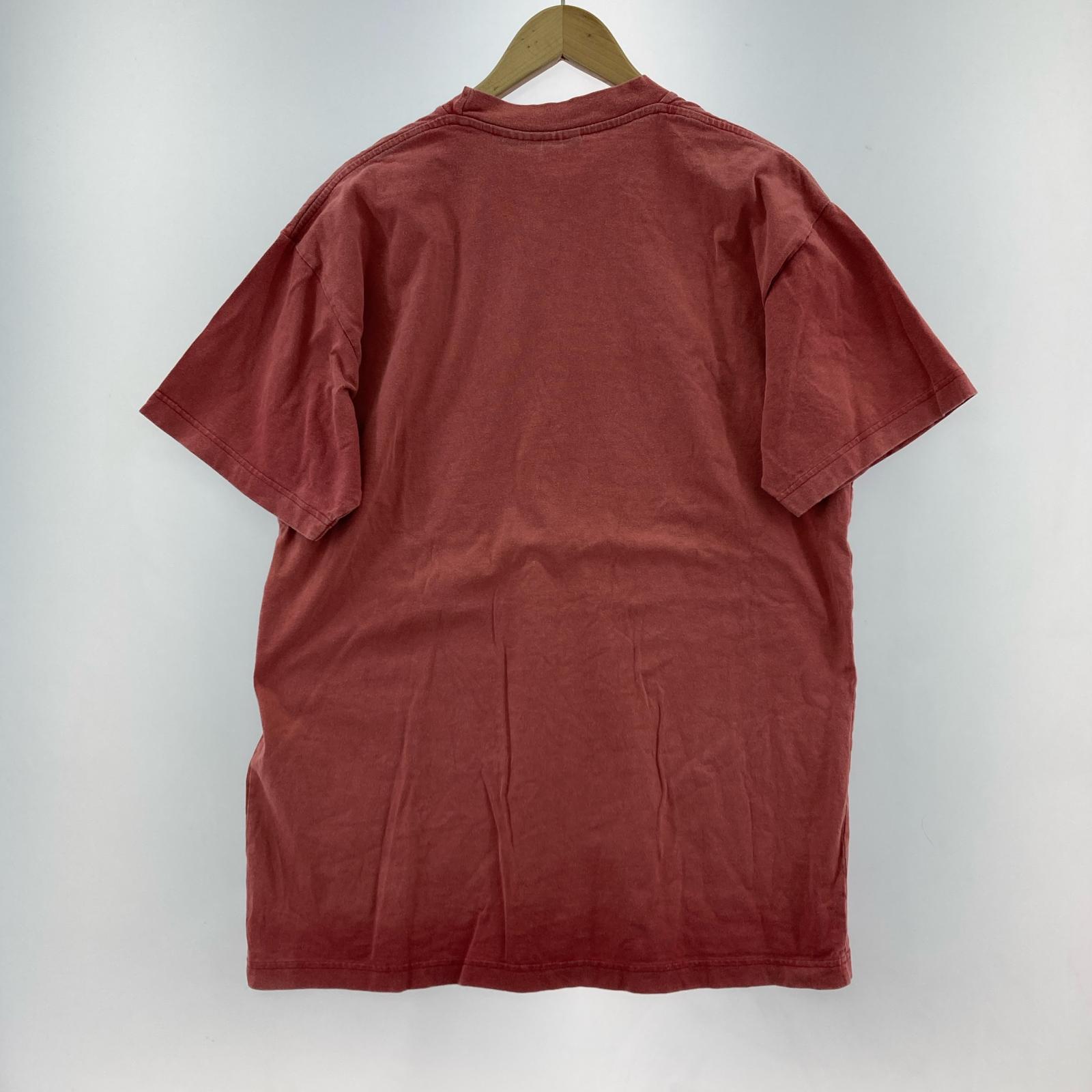 半袖Tシャツ 90s 銀タグ センタースウォッシュ レッド S ピンク