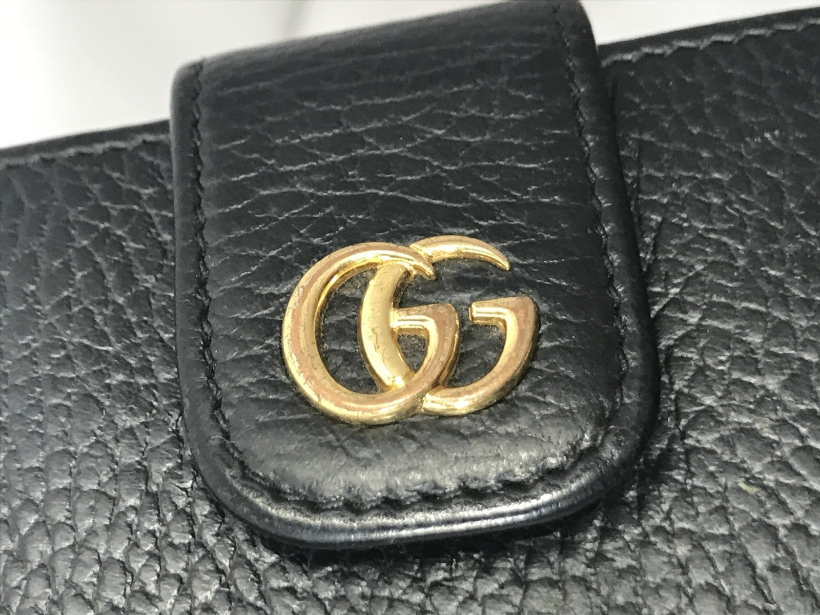 GGマーモント コンパクトウォレット 黒 523193・1147