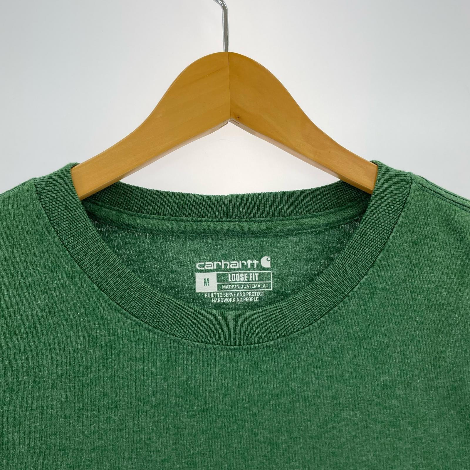 半袖Tシャツ ポケットT 緑 M グリーン