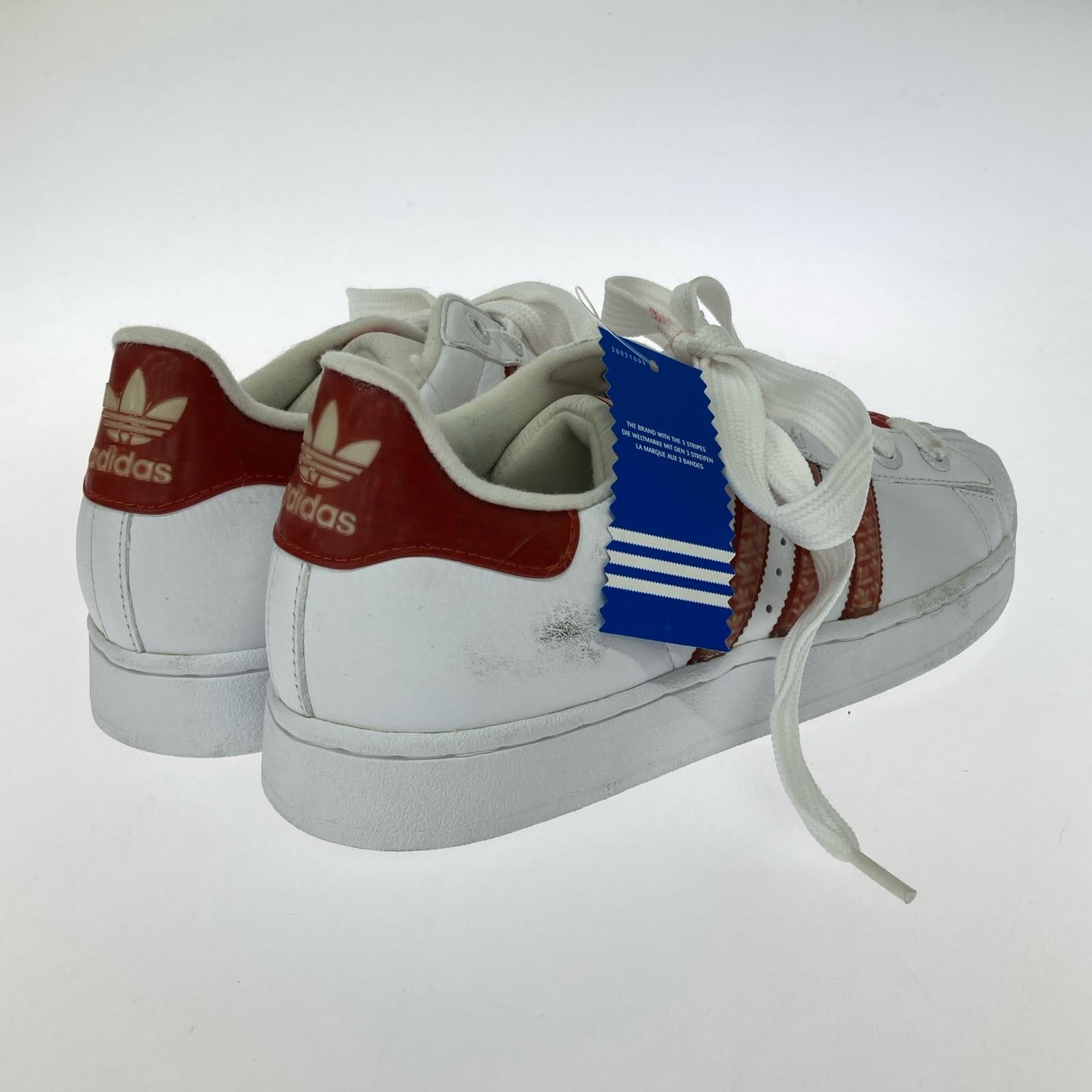 スニーカー SUPERSTAR 90s/26.5cm/RED 26.5cm (US8 1/2 UK8 EU43) ホワイト