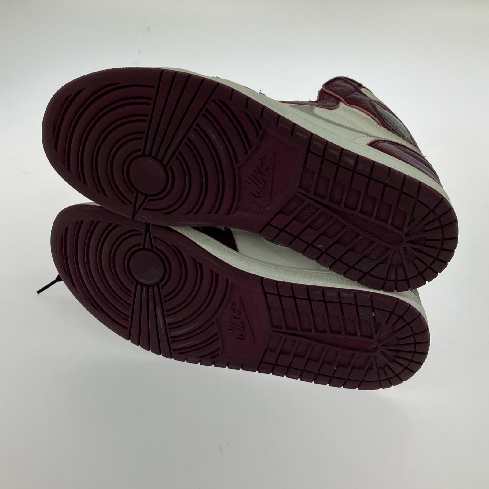 スニーカー AJ 1 High OG Bordeaux 29.0㎝ 555088-611 29cm (US11 UK10 1/2 EU48)
