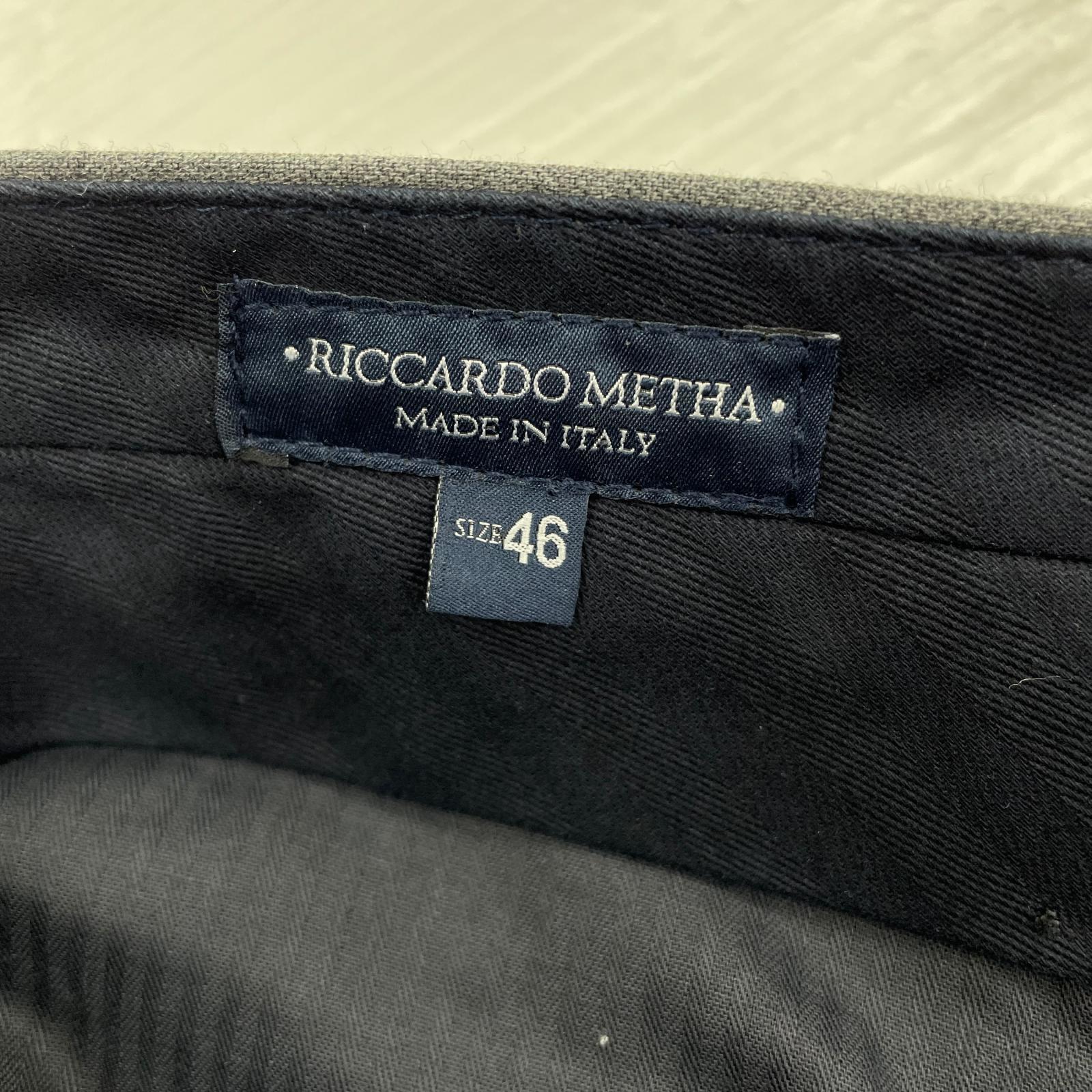 パンツ RICCARDO METHA スラックス 46 グレー