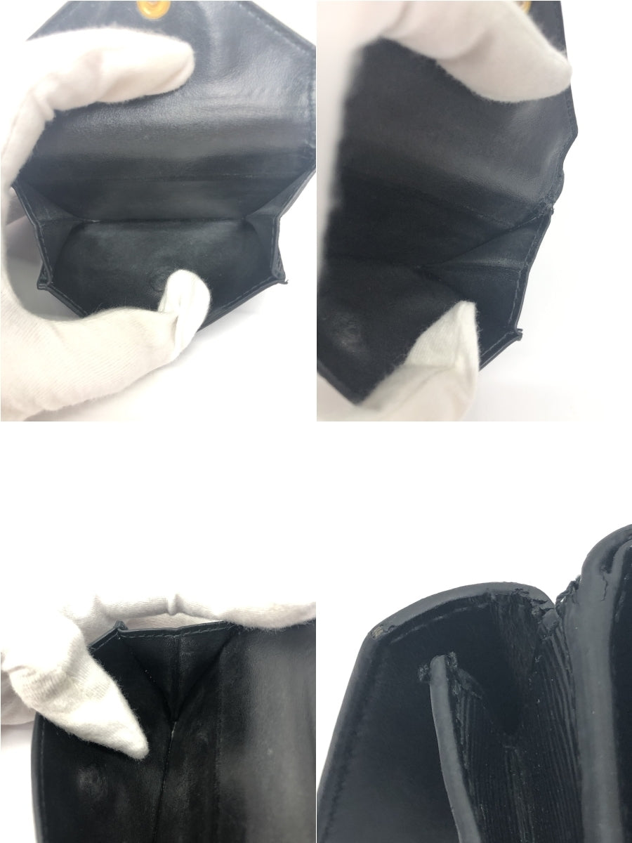 ヴィッテロ 3つ折り ブラック