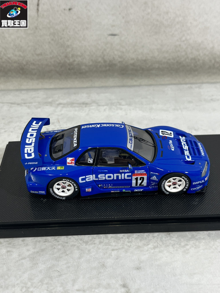 1/43 CALSONIC SKYLINE JGTC 2001 スケールカー