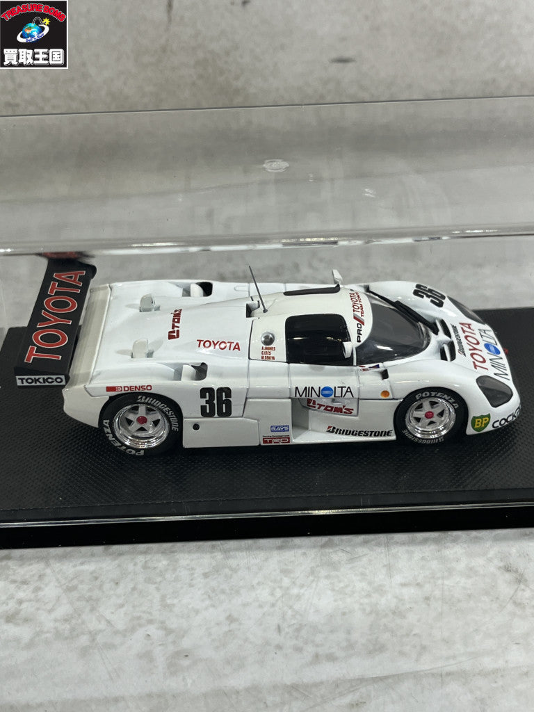 1/43 TOM’S 88C TEST CAR MINOLTA スケールカー