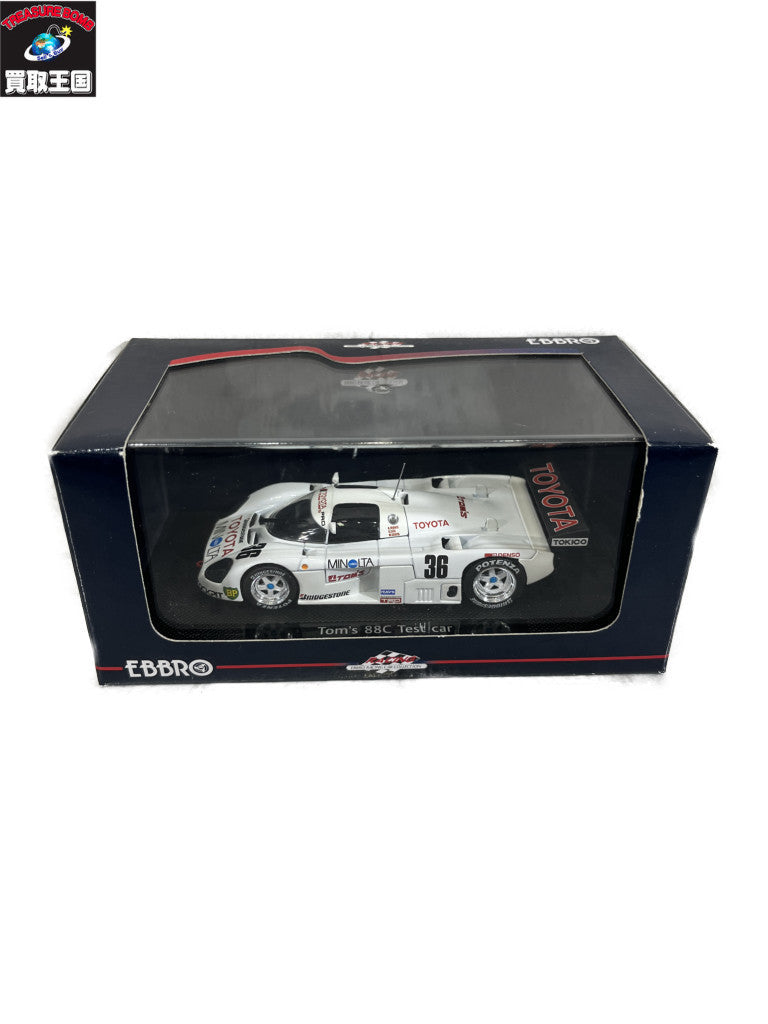 1/43 TOM’S 88C TEST CAR MINOLTA スケールカー