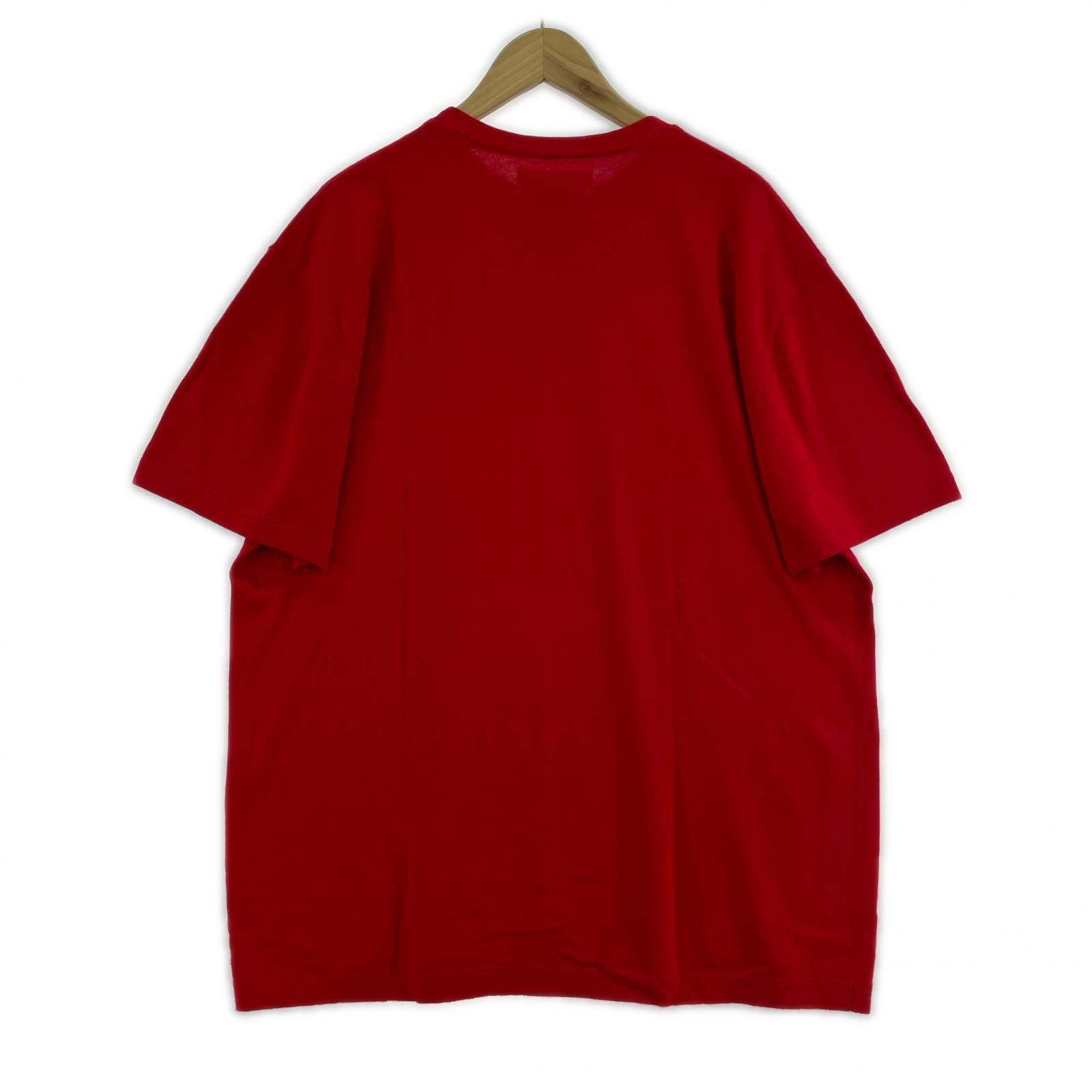 半袖Tシャツ extreme cashmere × ウール混 SSTEE レッド レッド