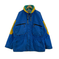 ダウンジャケット USA製 Powderhorn Mountaineering (XL) ブルー